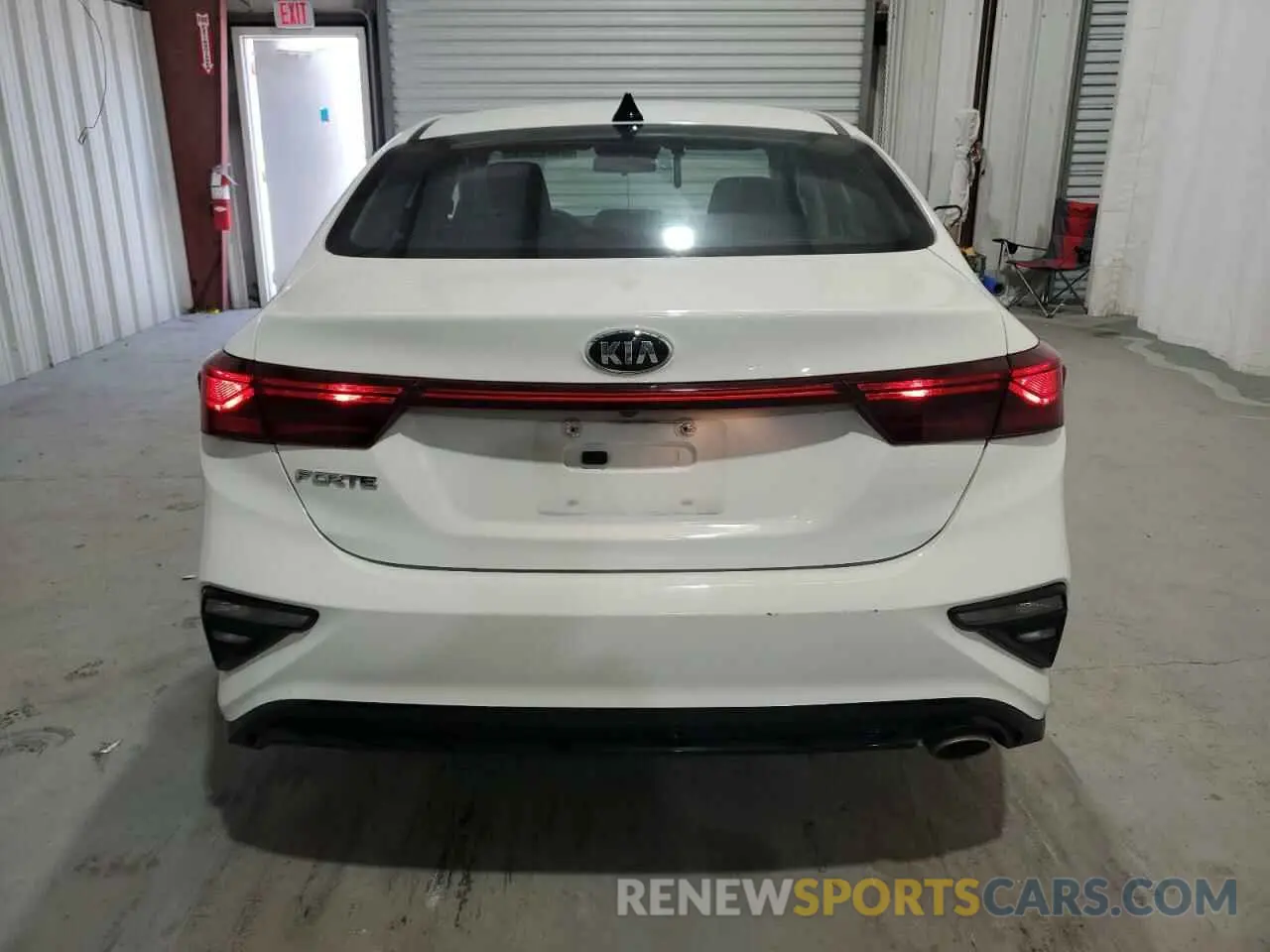 6 Photograph of a damaged car 3KPF24AD9ME348860 KIA FORTE 2021