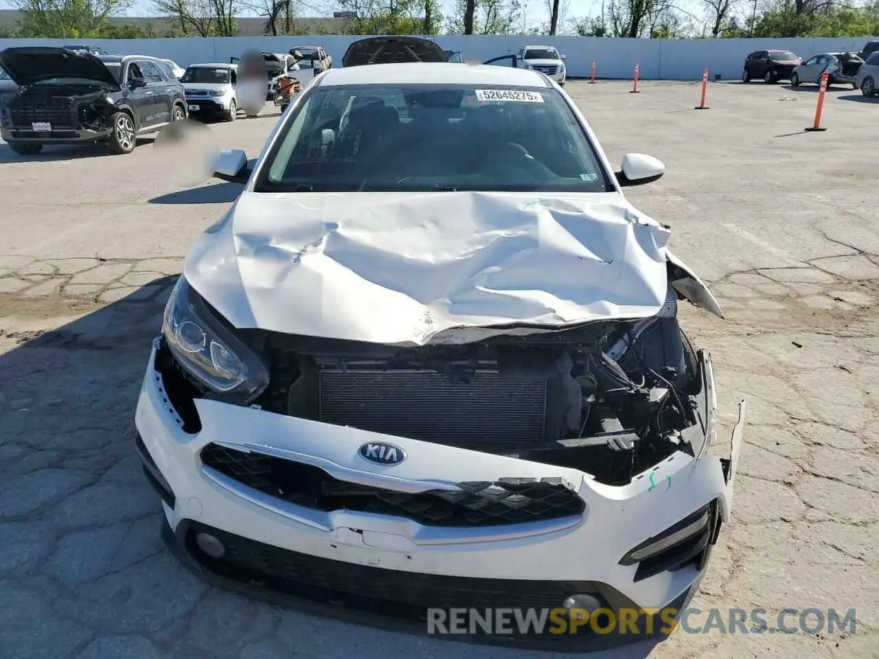 5 Photograph of a damaged car 3KPF24AD9ME353072 KIA FORTE 2021