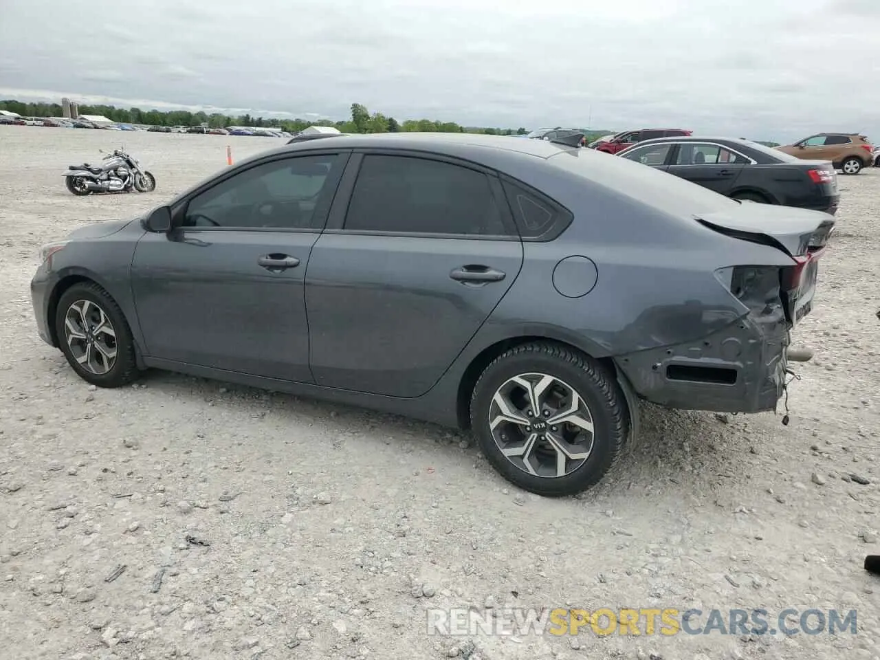2 Photograph of a damaged car 3KPF24AD9ME375959 KIA FORTE 2021