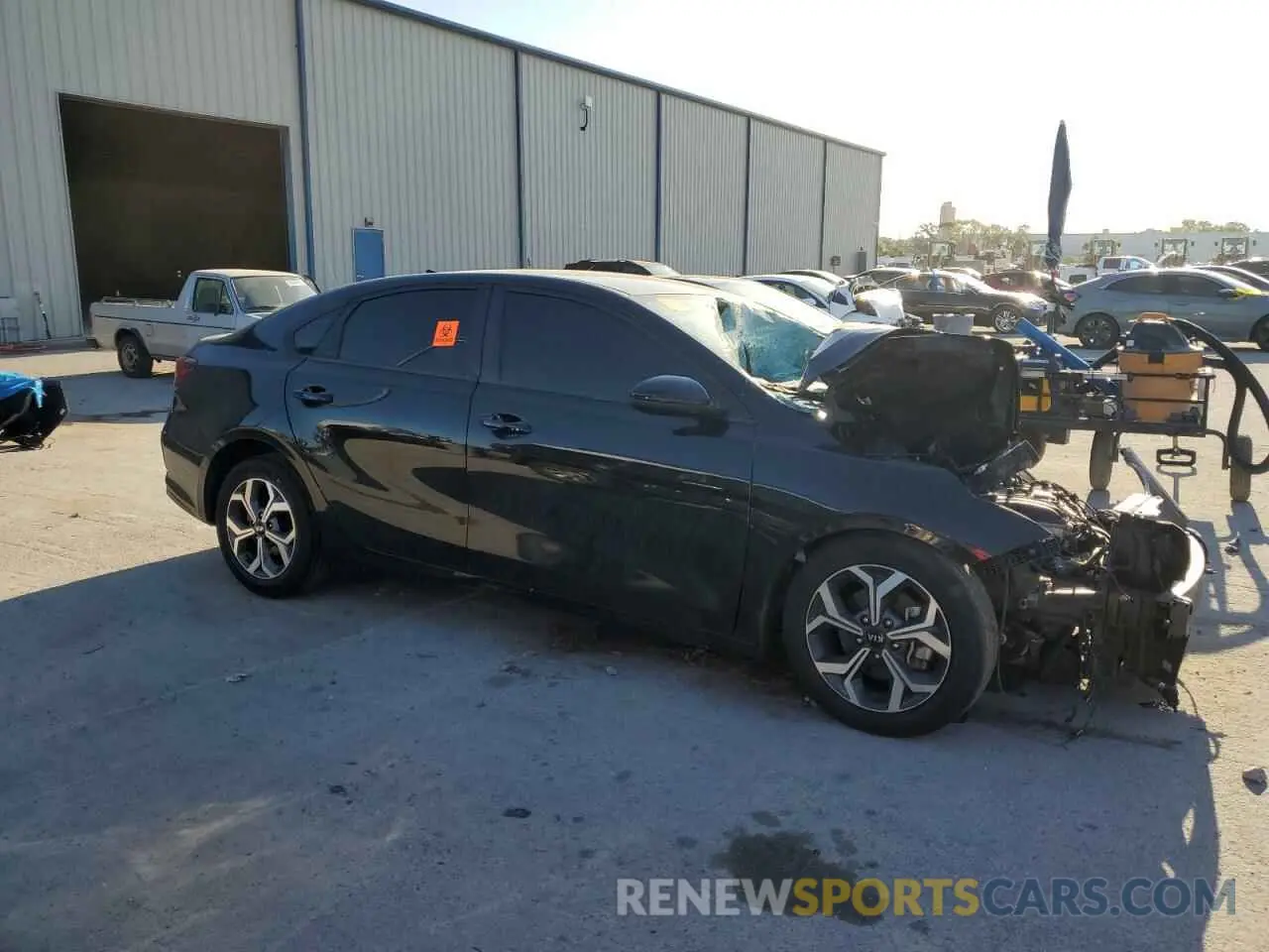 4 Photograph of a damaged car 3KPF24AD9ME386539 KIA FORTE 2021