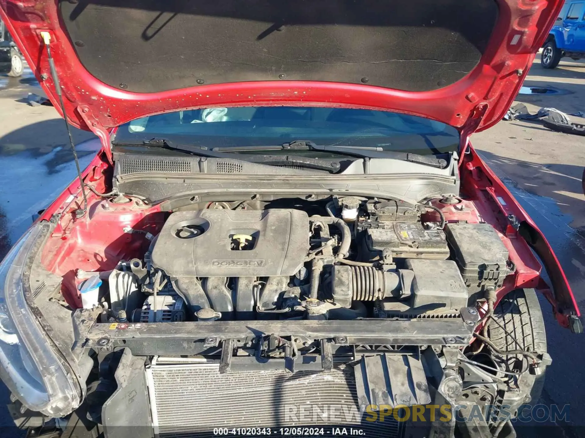10 Фотография поврежденного автомобиля 3KPF24AD9ME387707 KIA FORTE 2021