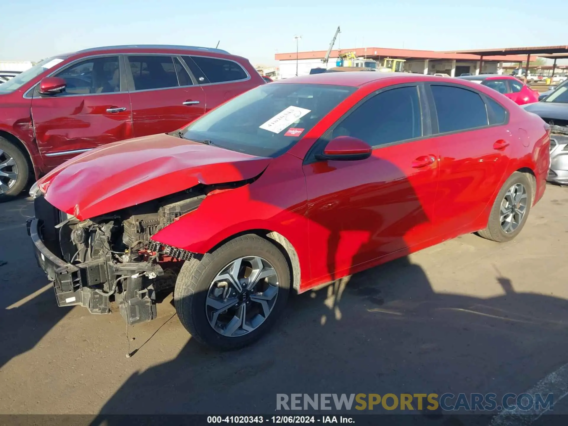 2 Фотография поврежденного автомобиля 3KPF24AD9ME387707 KIA FORTE 2021