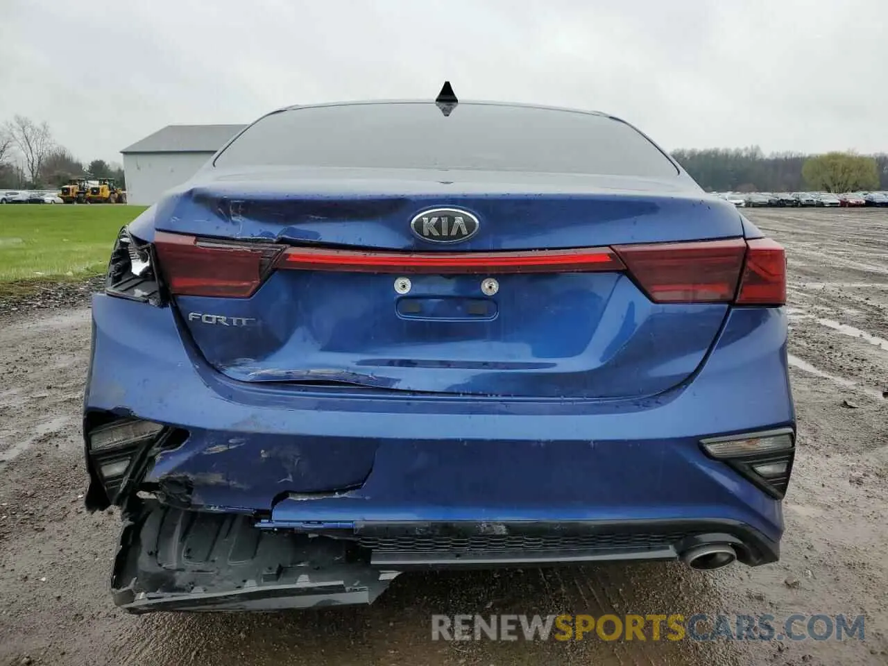 6 Photograph of a damaged car 3KPF24AD9ME389716 KIA FORTE 2021