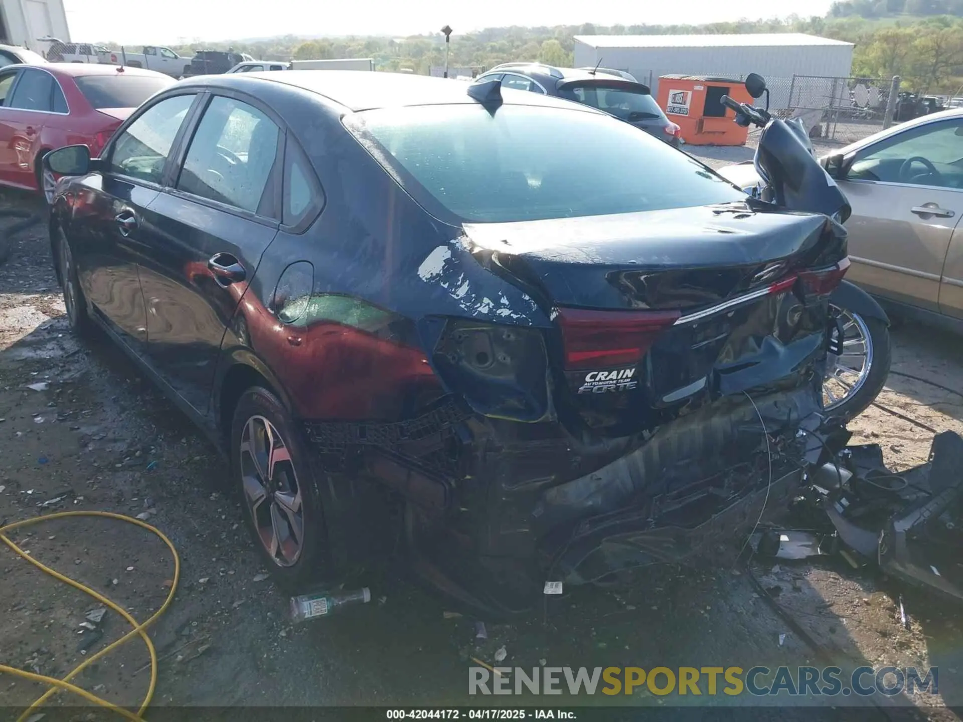 3 Photograph of a damaged car 3KPF24AD9ME410824 KIA FORTE 2021