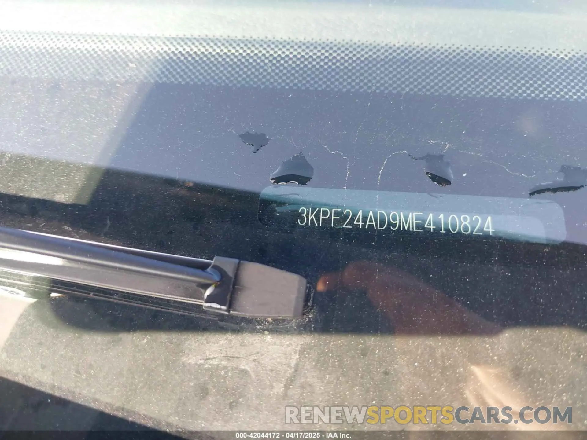 9 Photograph of a damaged car 3KPF24AD9ME410824 KIA FORTE 2021