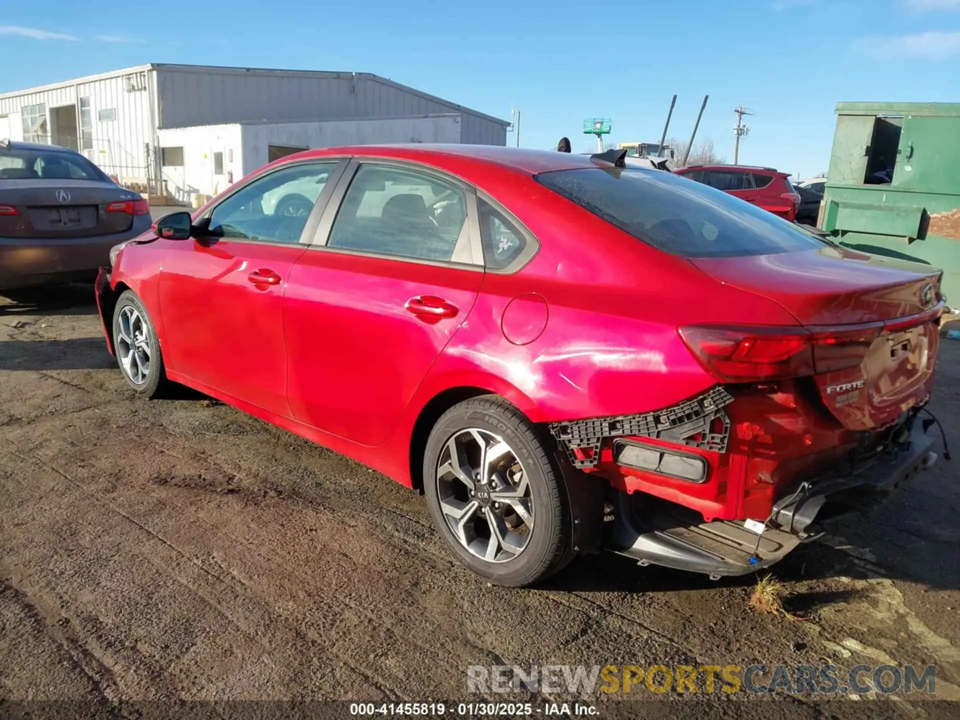 3 Фотография поврежденного автомобиля 3KPF24ADXME273134 KIA FORTE 2021