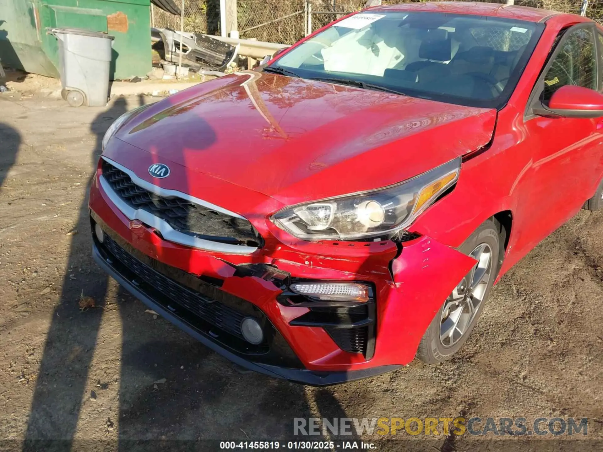 6 Фотография поврежденного автомобиля 3KPF24ADXME273134 KIA FORTE 2021