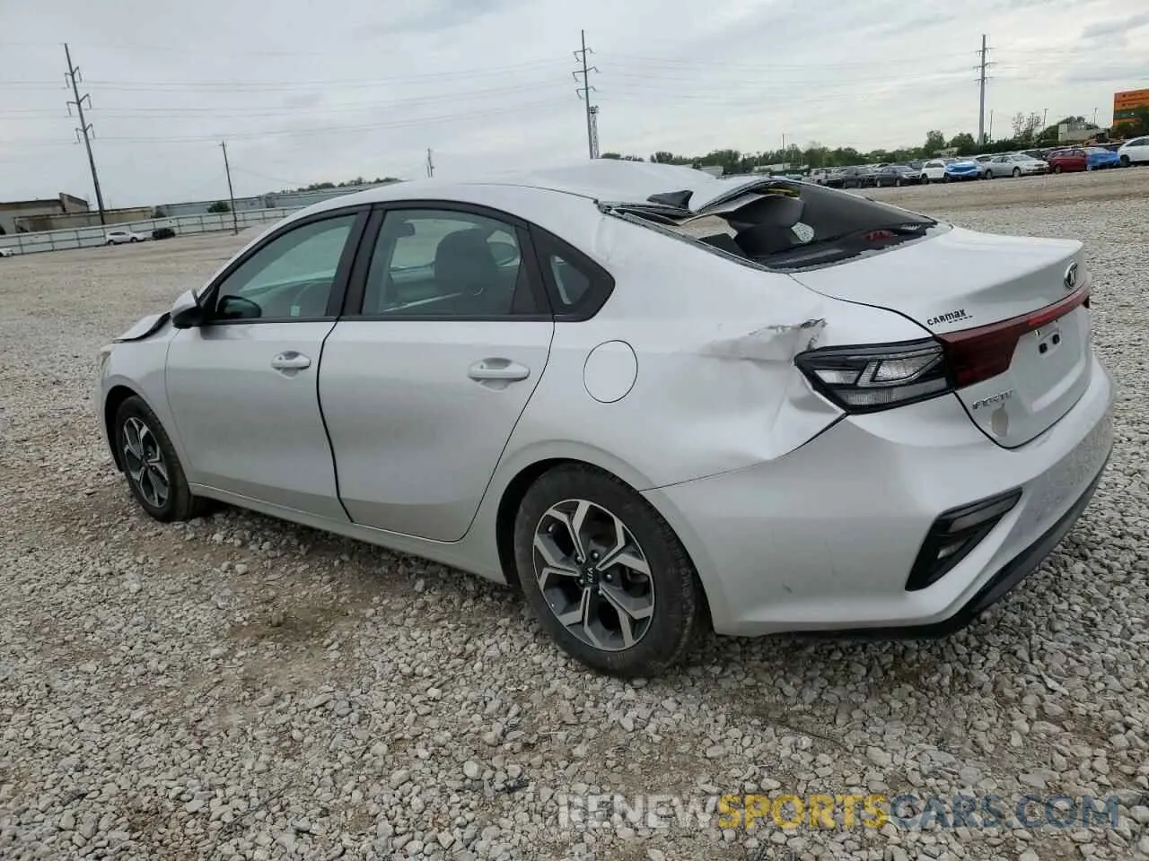 2 Photograph of a damaged car 3KPF24ADXME296087 KIA FORTE 2021