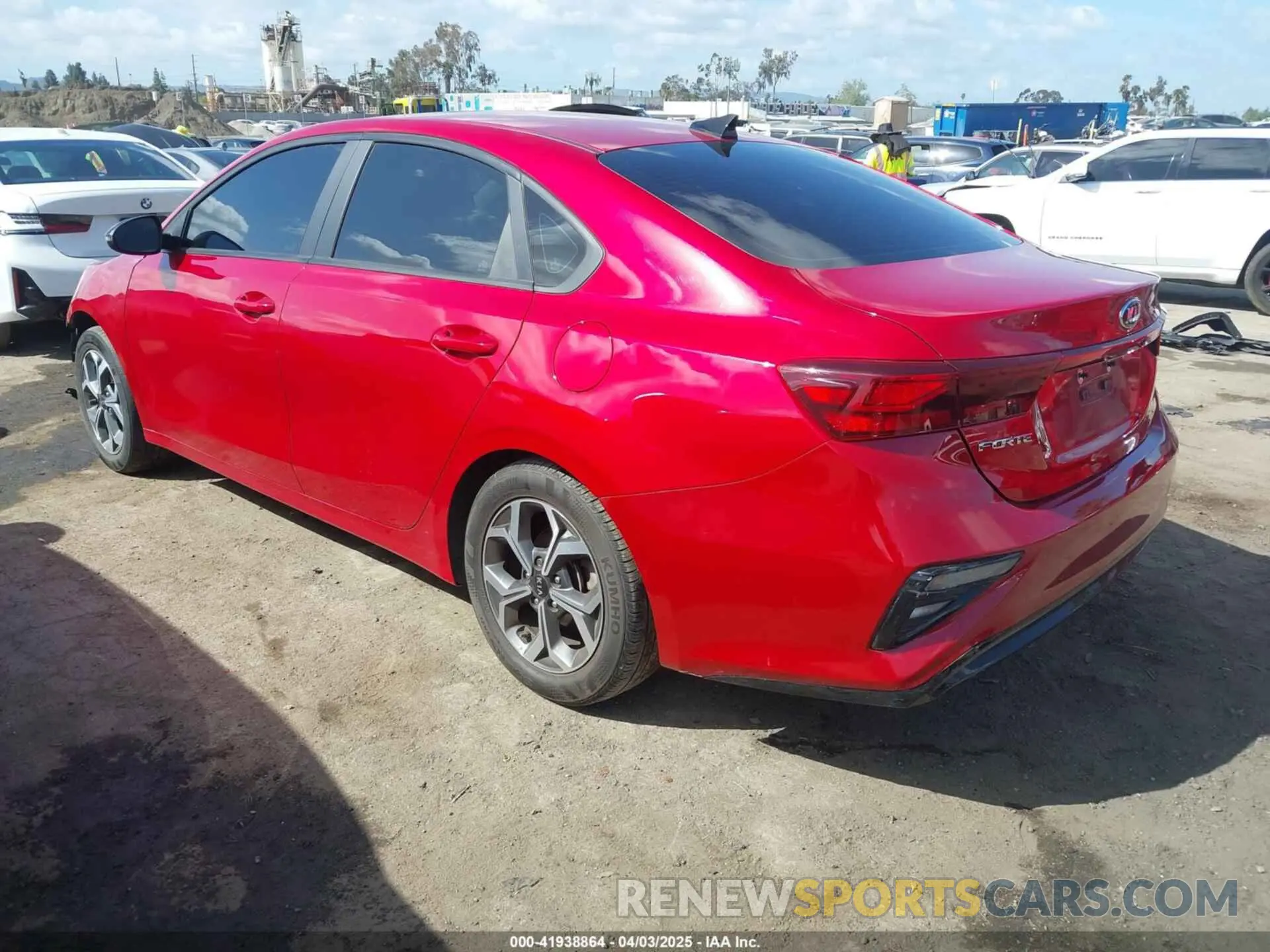 3 Photograph of a damaged car 3KPF24ADXME304866 KIA FORTE 2021