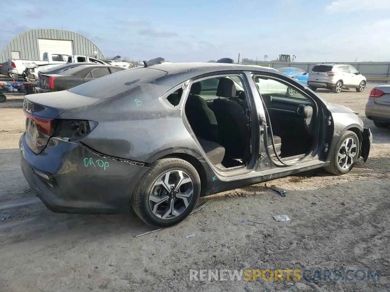 3 Фотография поврежденного автомобиля 3KPF24ADXME308397 KIA FORTE 2021