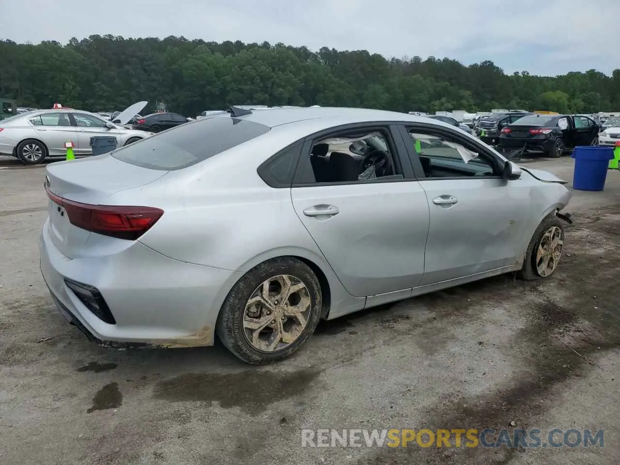 3 Photograph of a damaged car 3KPF24ADXME310120 KIA FORTE 2021