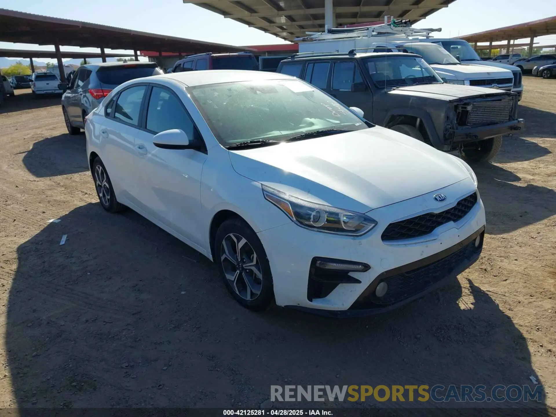 1 Photograph of a damaged car 3KPF24ADXME311994 KIA FORTE 2021