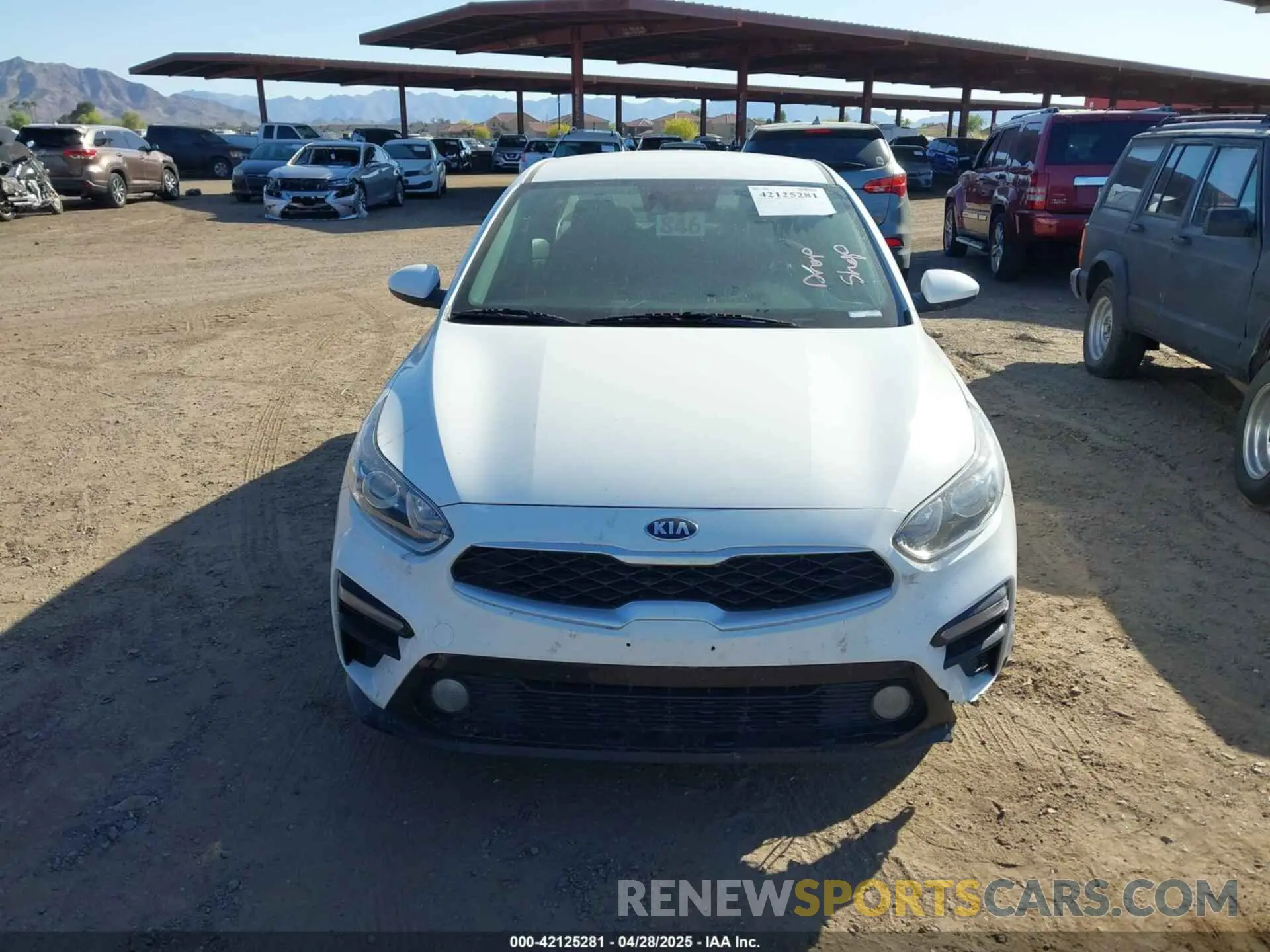 12 Photograph of a damaged car 3KPF24ADXME311994 KIA FORTE 2021