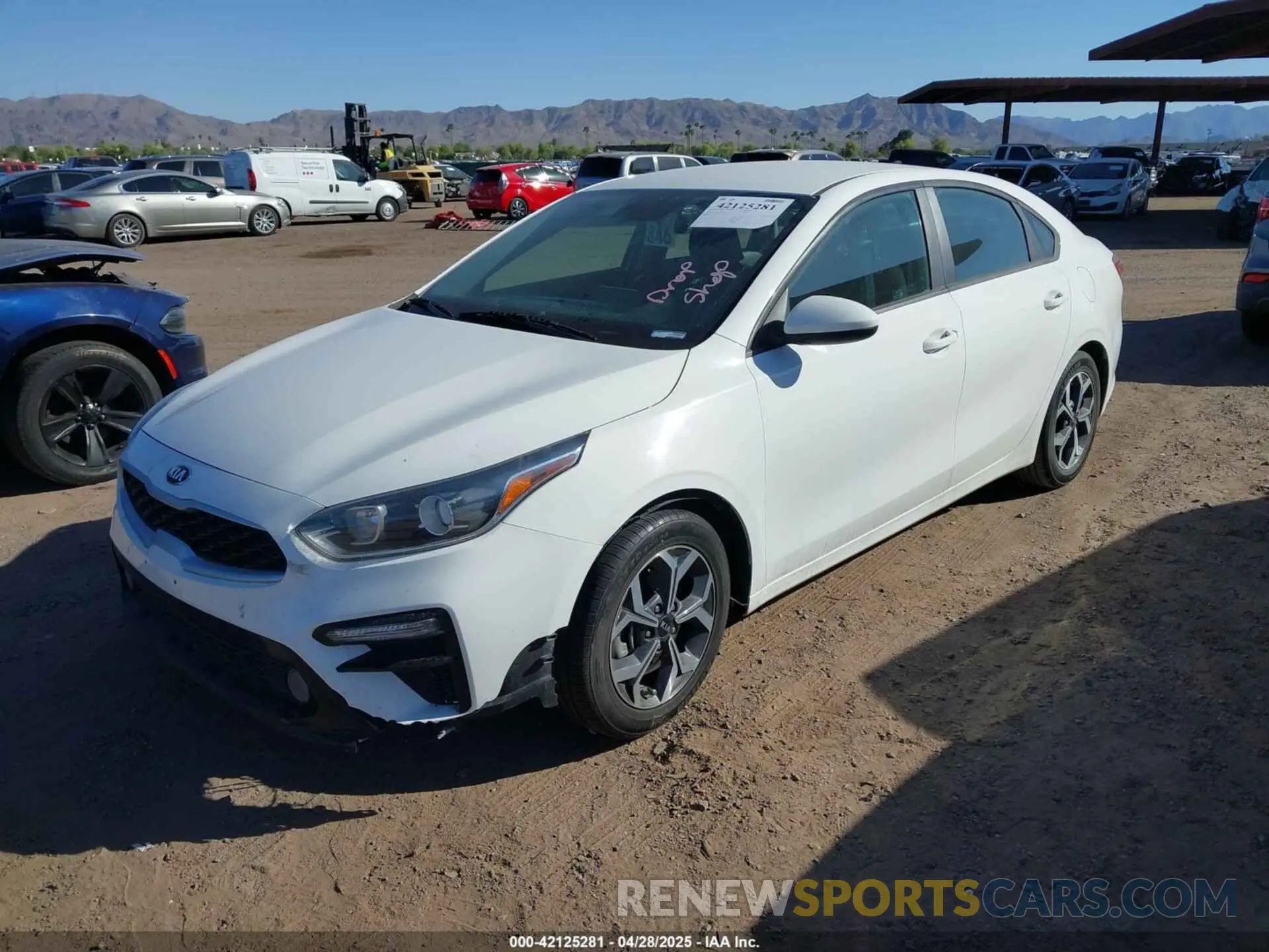 2 Photograph of a damaged car 3KPF24ADXME311994 KIA FORTE 2021