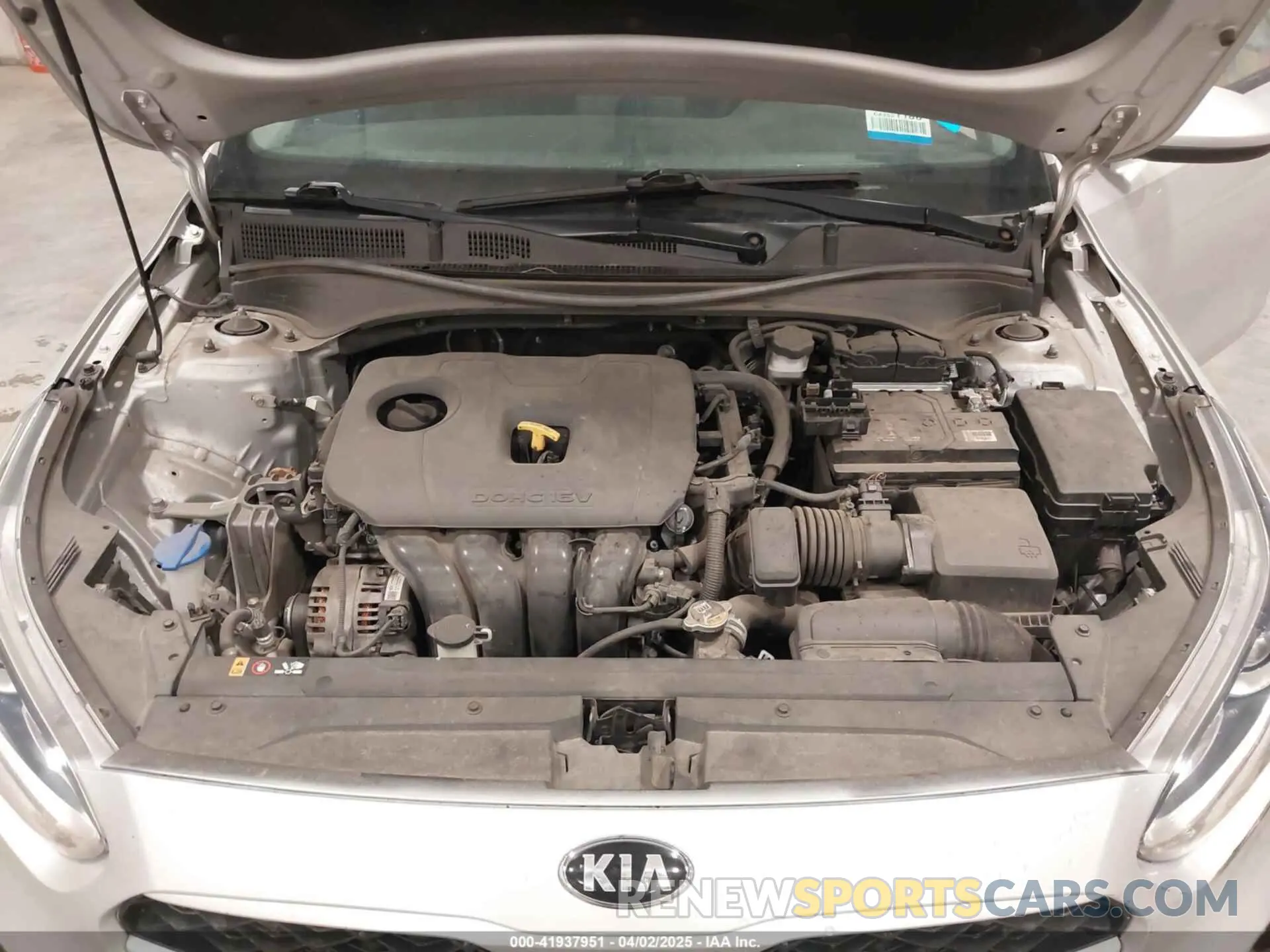10 Фотография поврежденного автомобиля 3KPF24ADXME336362 KIA FORTE 2021