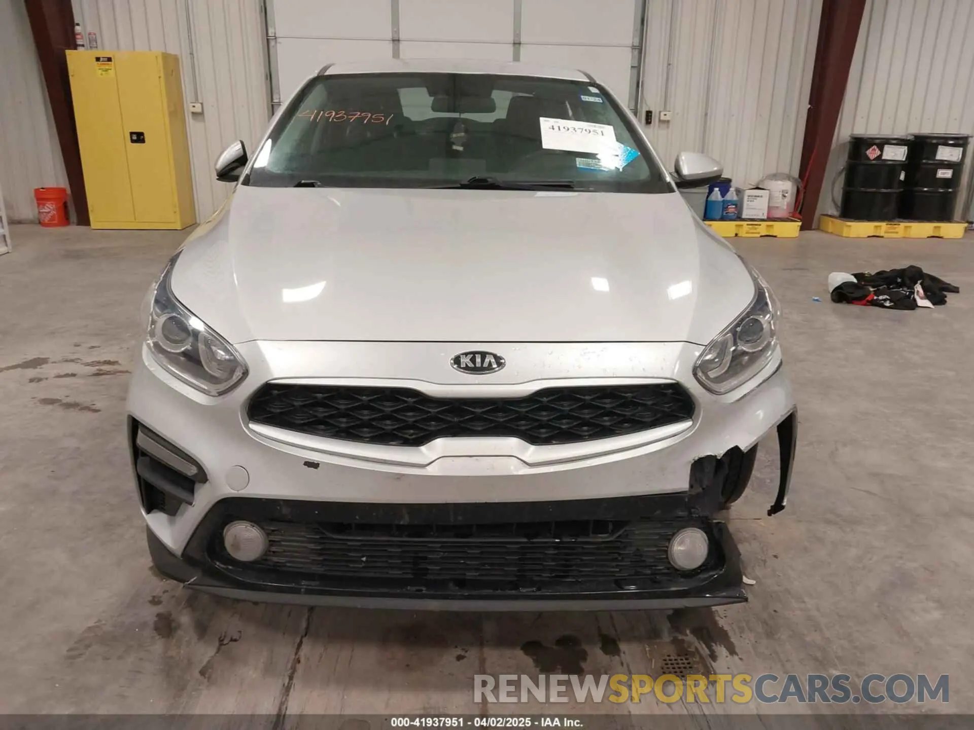 11 Фотография поврежденного автомобиля 3KPF24ADXME336362 KIA FORTE 2021