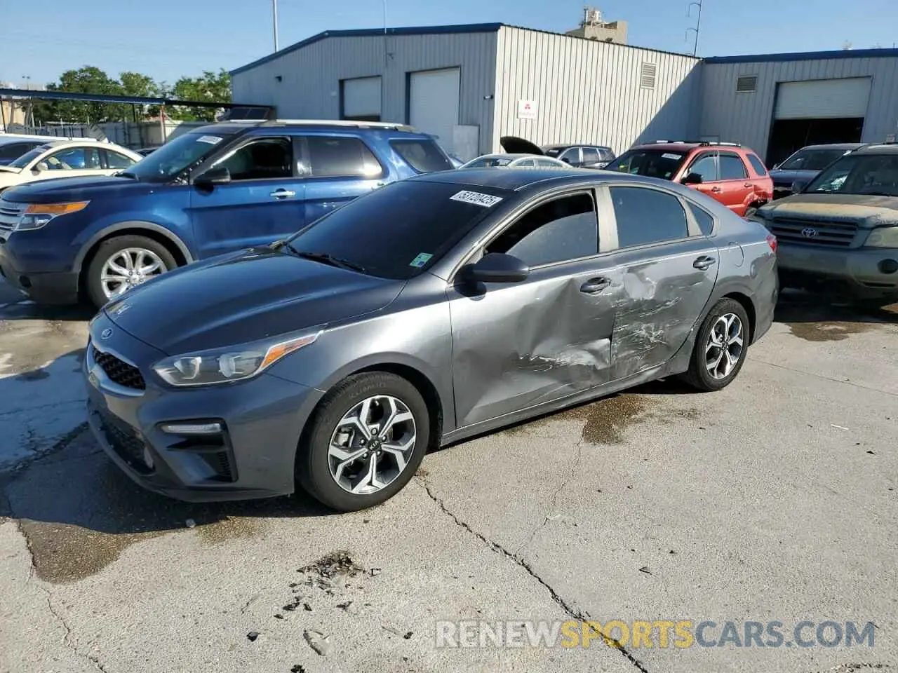 1 Фотография поврежденного автомобиля 3KPF24ADXME358622 KIA FORTE 2021