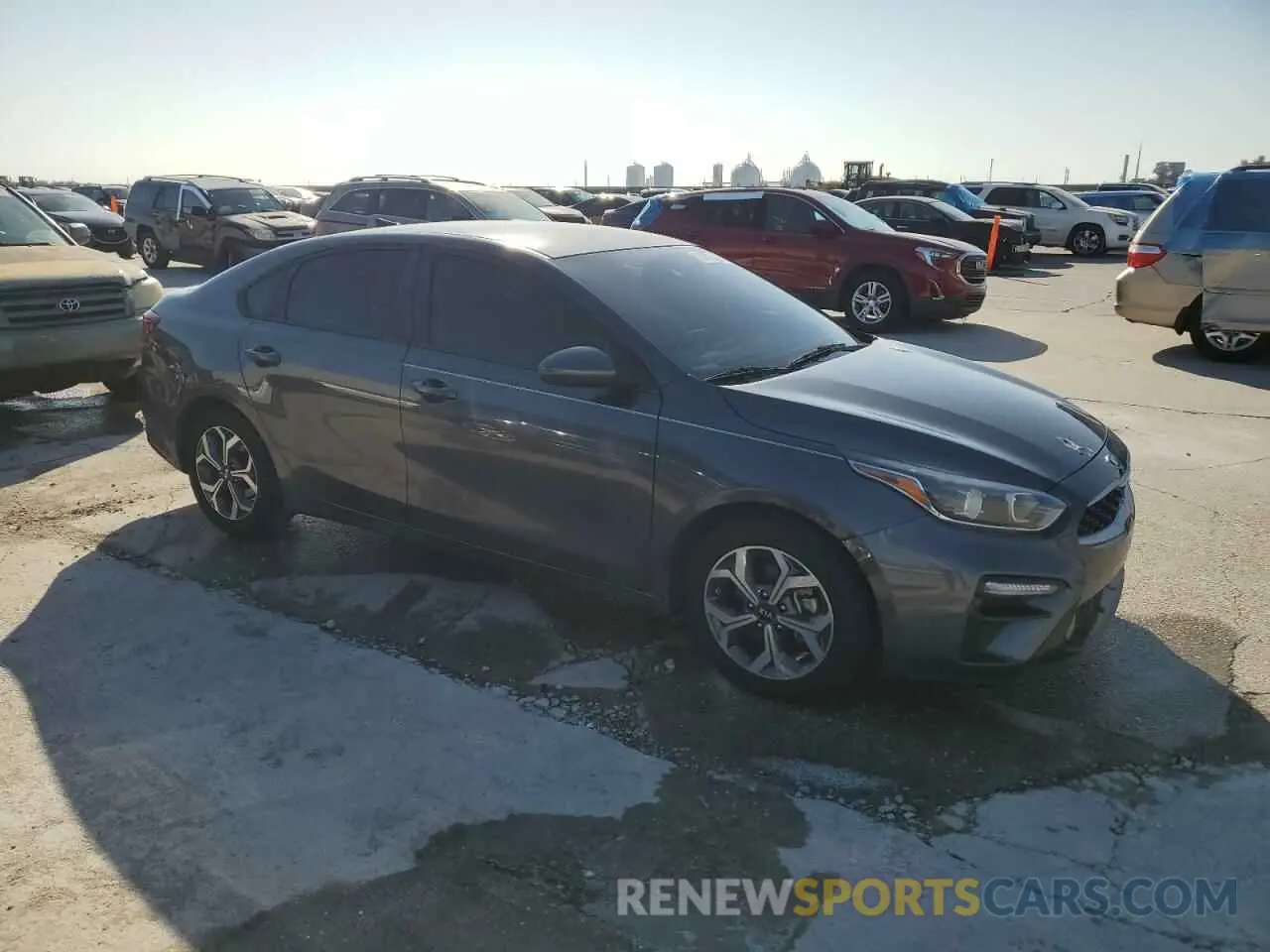 4 Фотография поврежденного автомобиля 3KPF24ADXME358622 KIA FORTE 2021