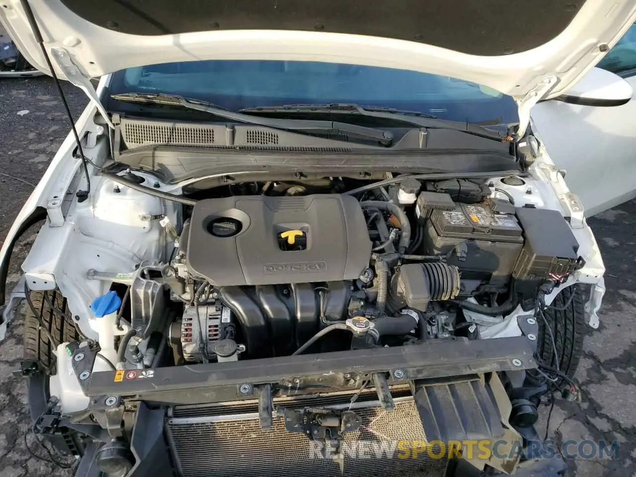 11 Photograph of a damaged car 3KPF24ADXME363142 KIA FORTE 2021