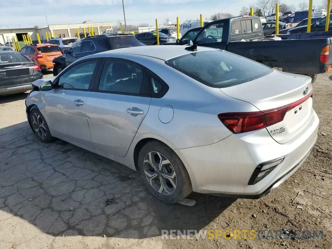 2 Photograph of a damaged car 3KPF24ADXME378045 KIA FORTE 2021