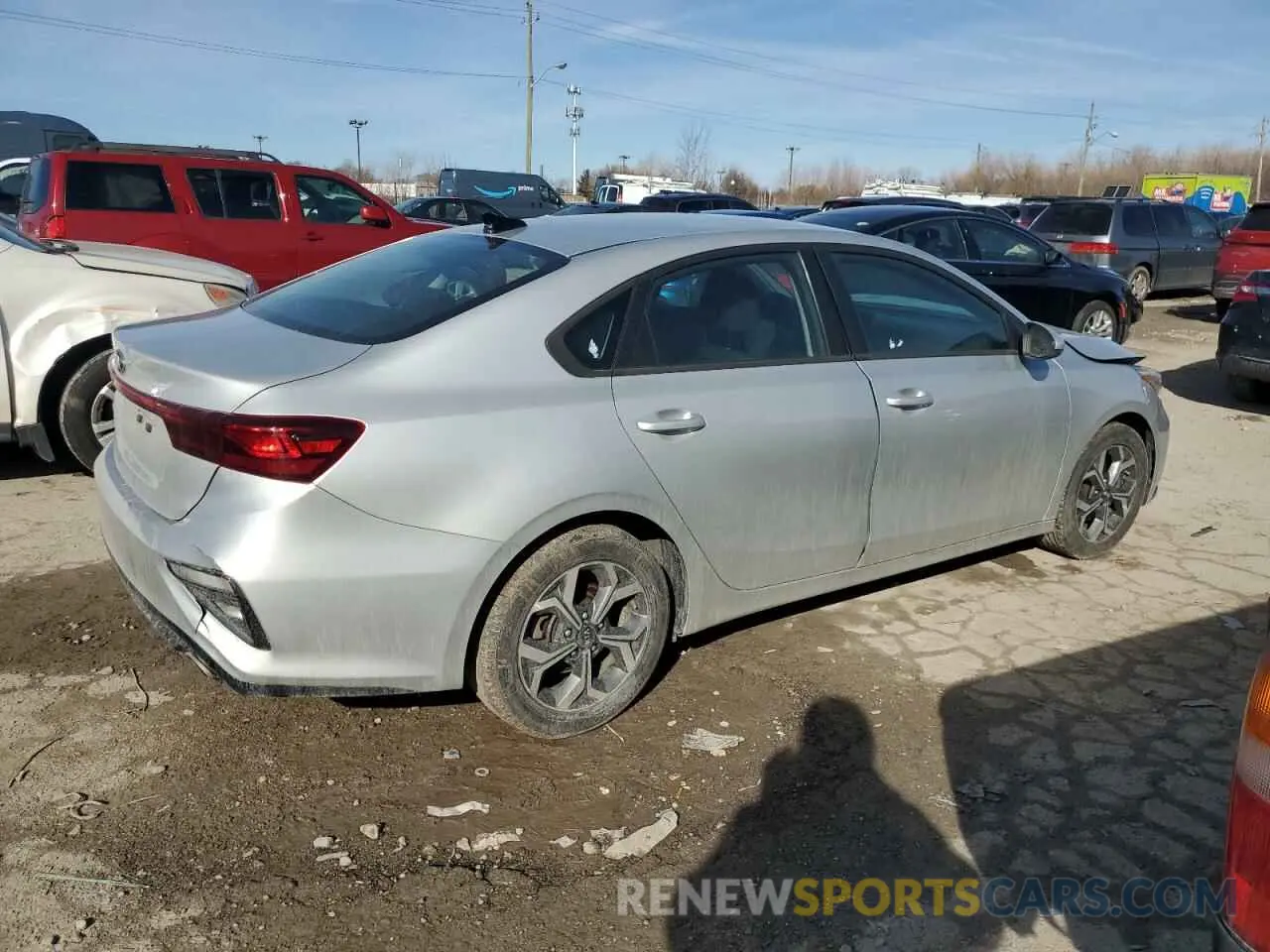 3 Photograph of a damaged car 3KPF24ADXME378045 KIA FORTE 2021