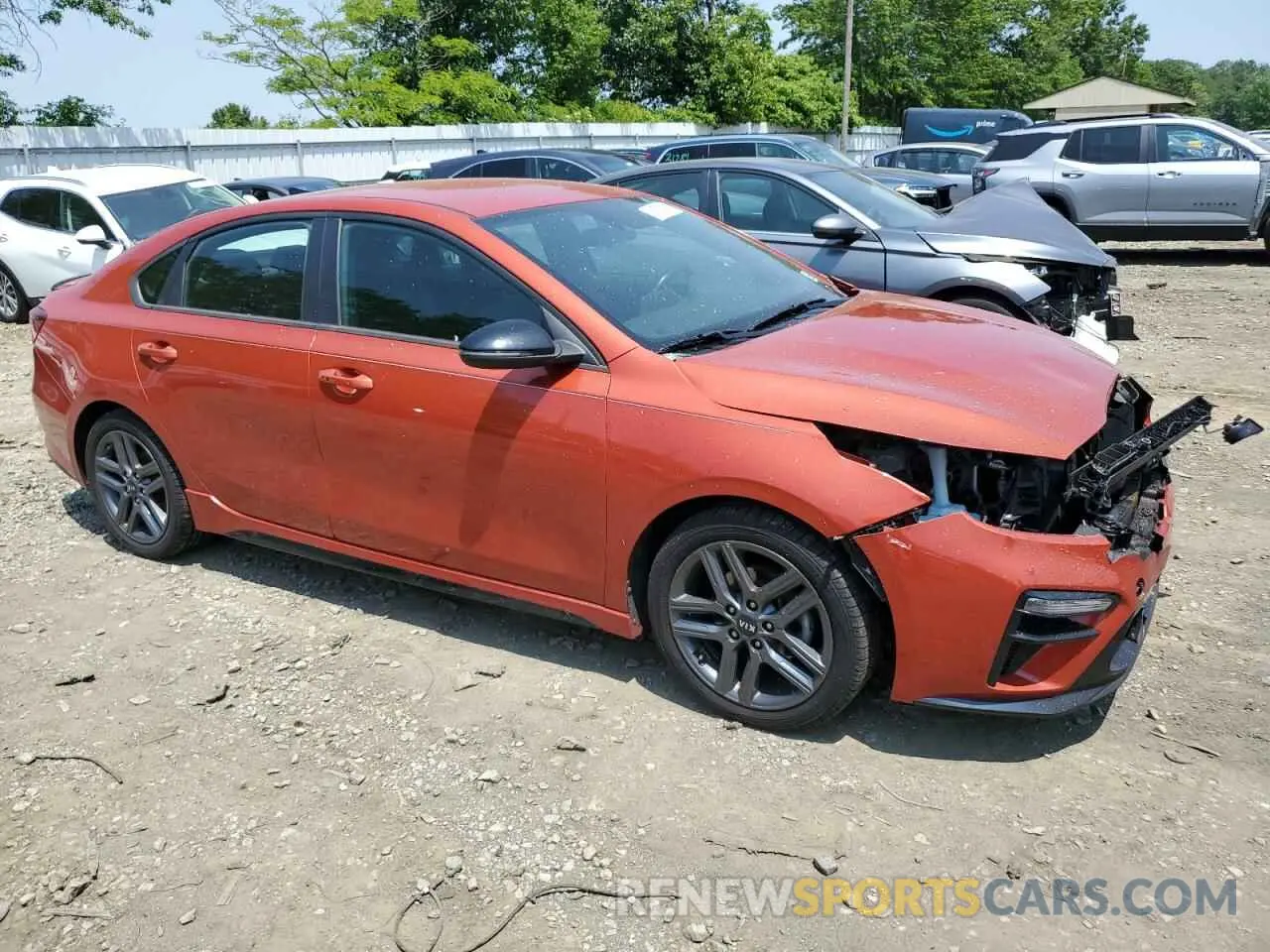 4 Photograph of a damaged car 3KPF34AD0ME280901 KIA FORTE 2021