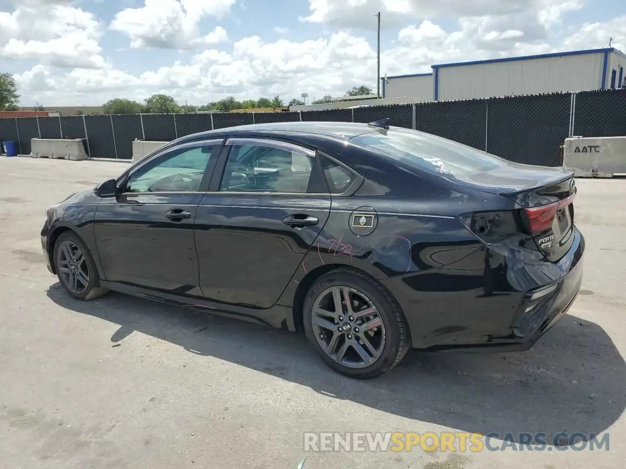 2 Photograph of a damaged car 3KPF34AD0ME311063 KIA FORTE 2021