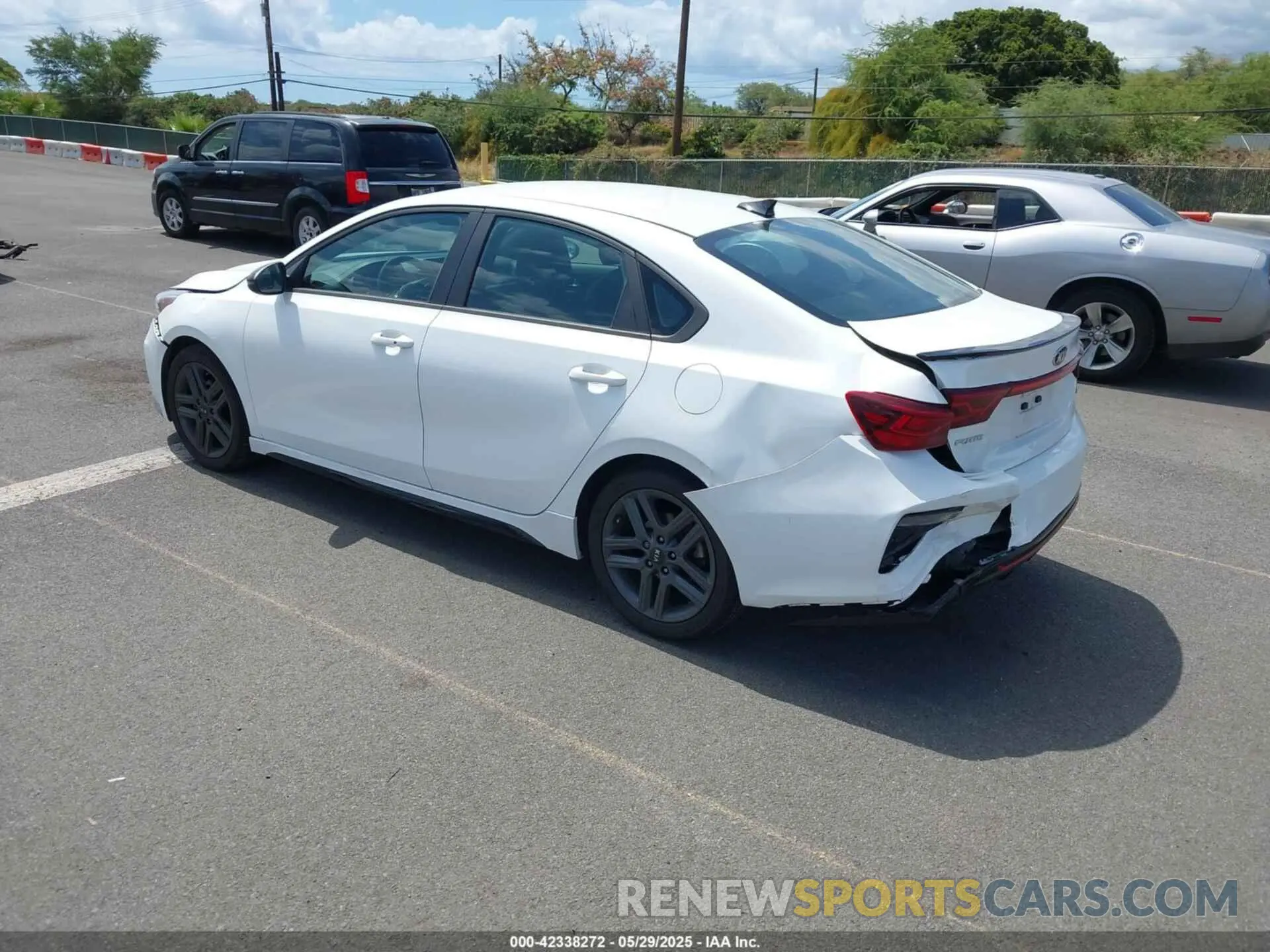 3 Фотография поврежденного автомобиля 3KPF34AD0ME393490 KIA FORTE 2021