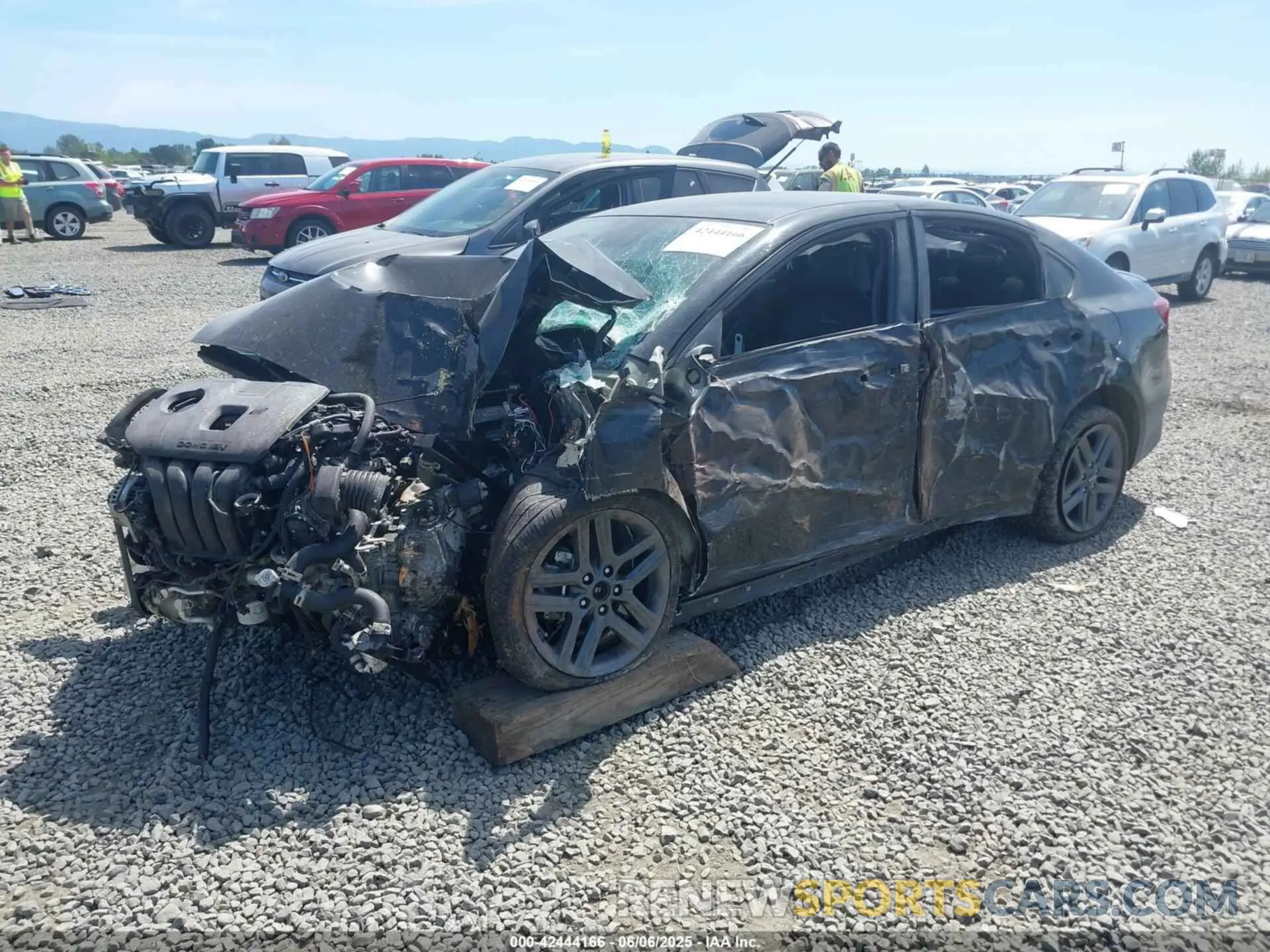 2 Photograph of a damaged car 3KPF34AD1ME286612 KIA FORTE 2021