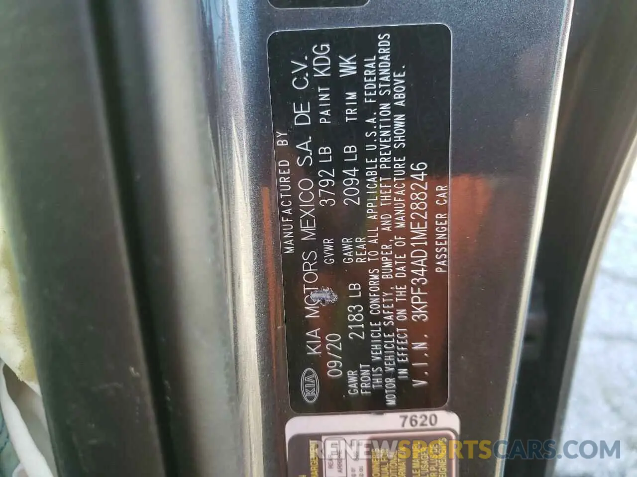 13 Фотография поврежденного автомобиля 3KPF34AD1ME288246 KIA FORTE 2021