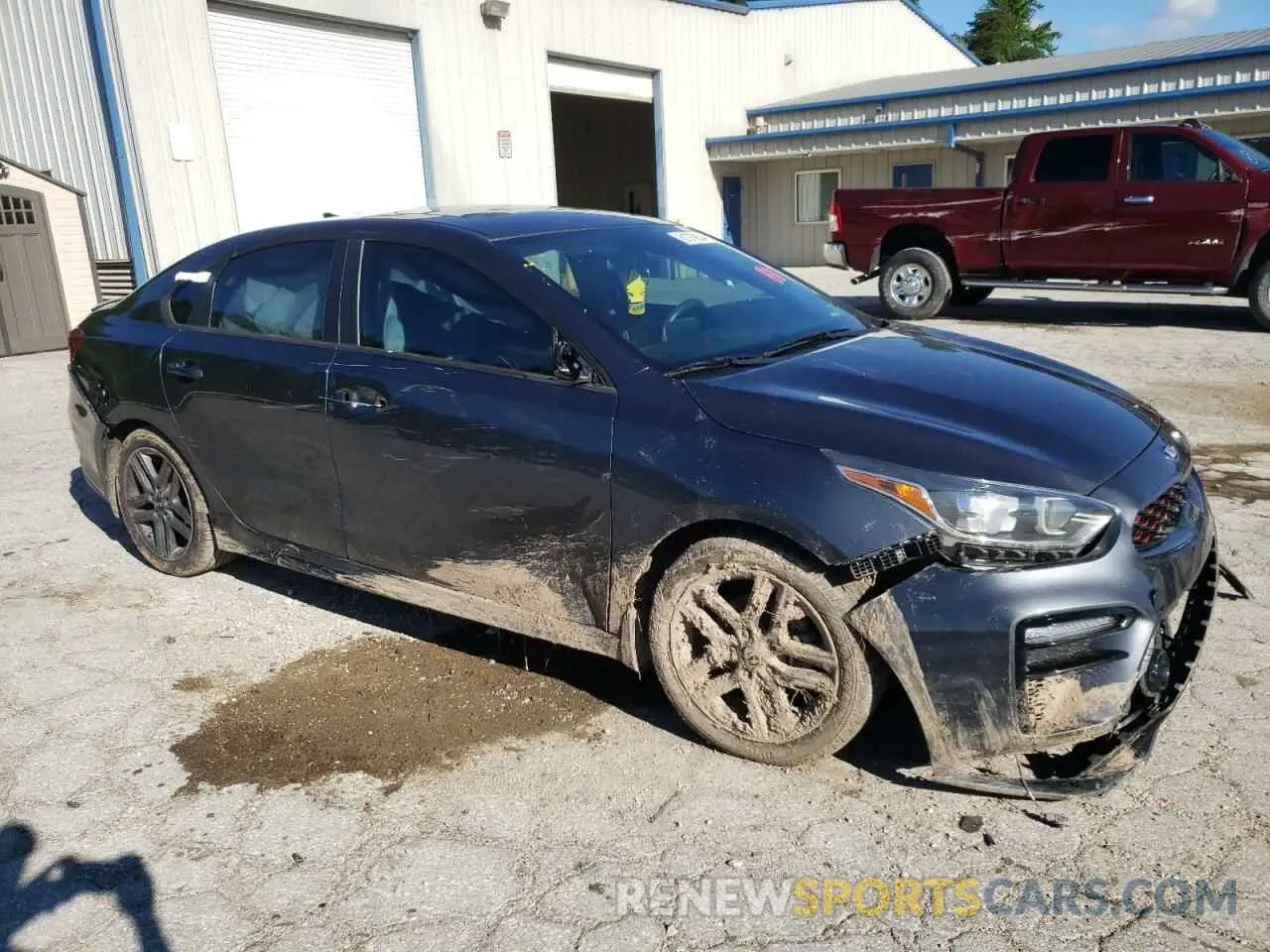 4 Фотография поврежденного автомобиля 3KPF34AD1ME288246 KIA FORTE 2021