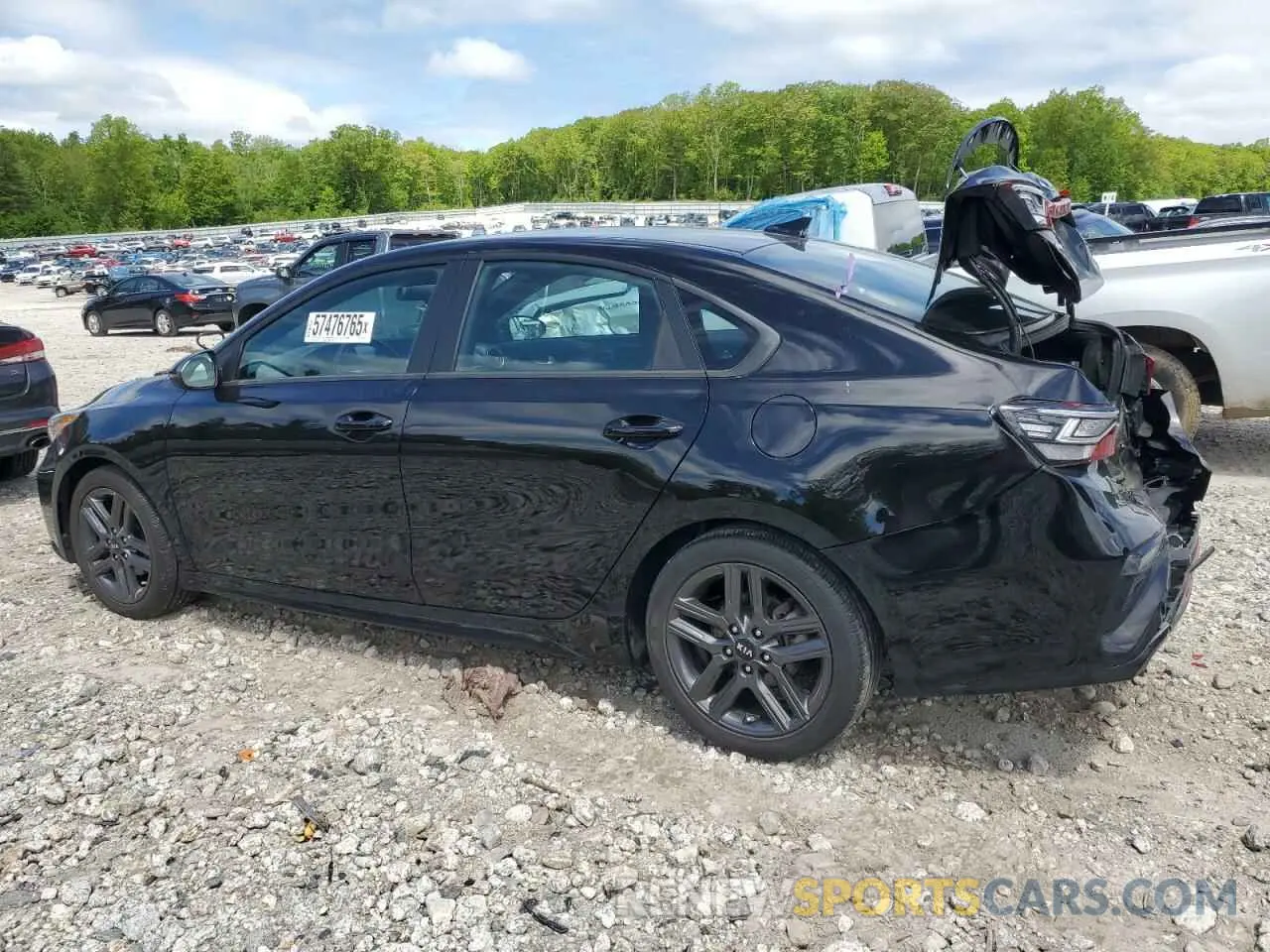 2 Photograph of a damaged car 3KPF34AD1ME297514 KIA FORTE 2021