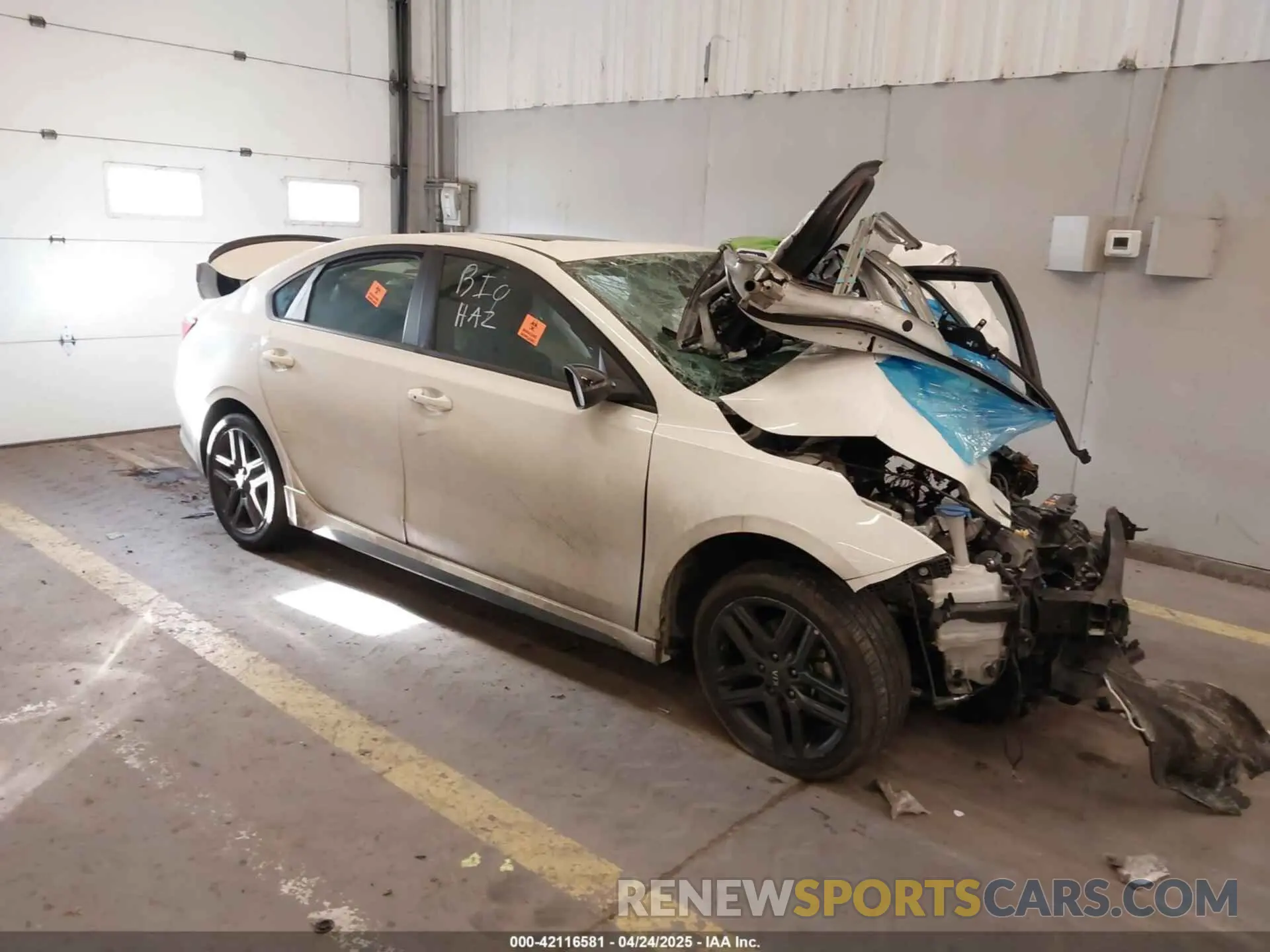 1 Фотография поврежденного автомобиля 3KPF34AD1ME341222 KIA FORTE 2021