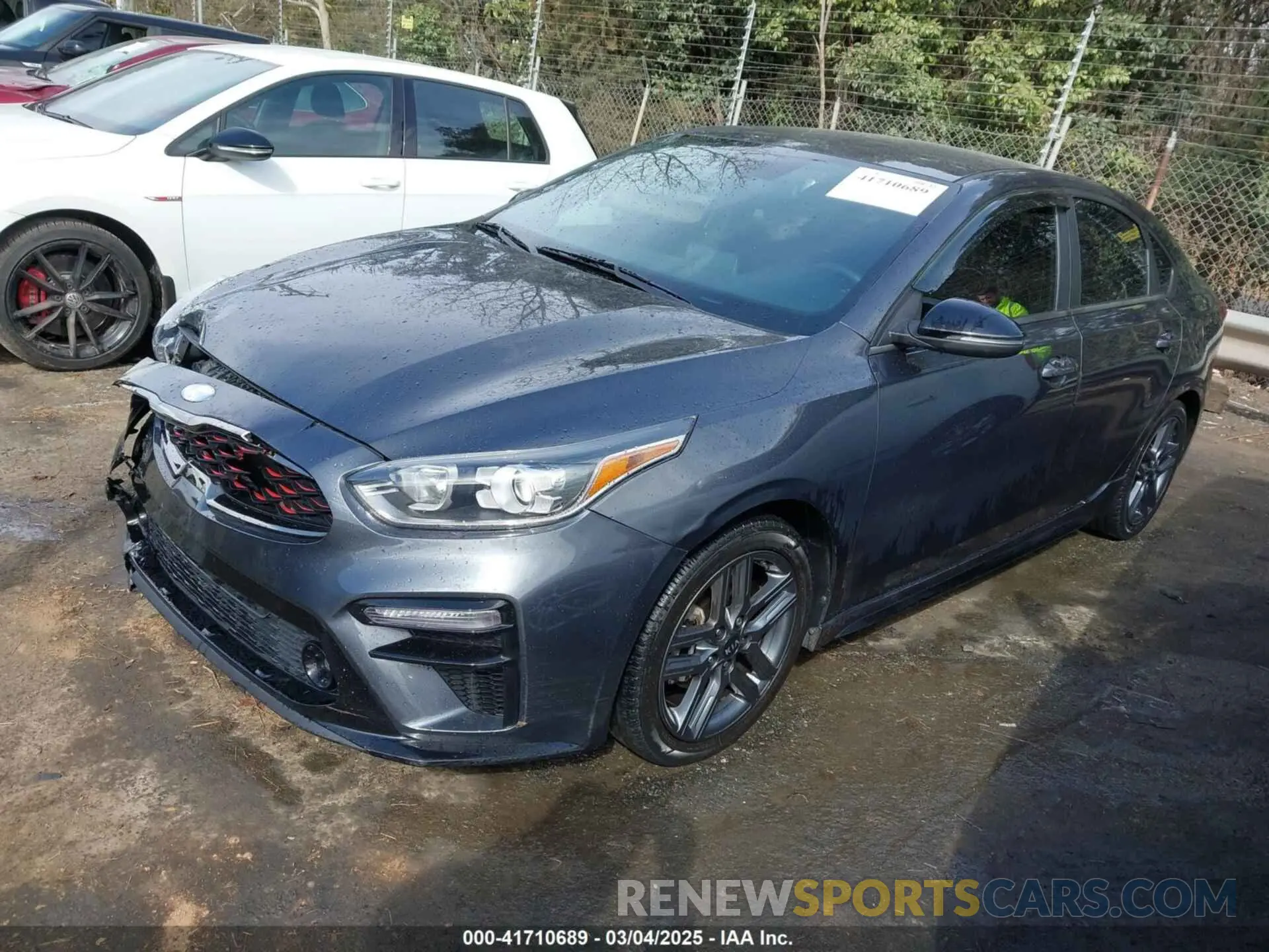 2 Фотография поврежденного автомобиля 3KPF34AD1ME383907 KIA FORTE 2021