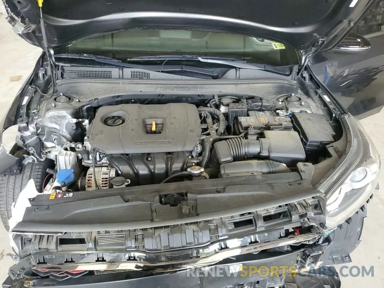 11 Photograph of a damaged car 3KPF34AD1ME391439 KIA FORTE 2021
