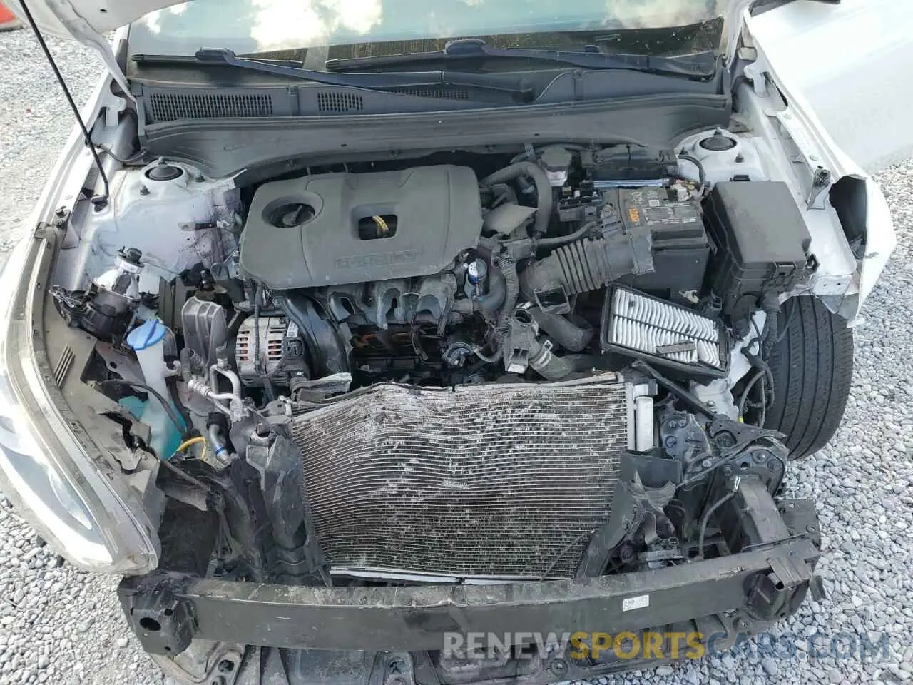 12 Photograph of a damaged car 3KPF34AD1ME423497 KIA FORTE 2021