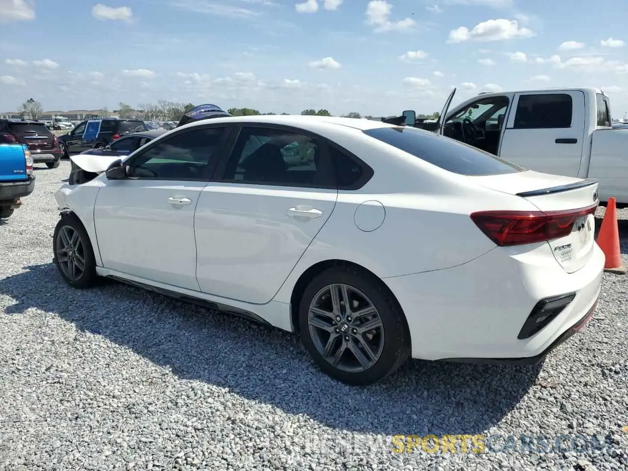 2 Photograph of a damaged car 3KPF34AD1ME423497 KIA FORTE 2021