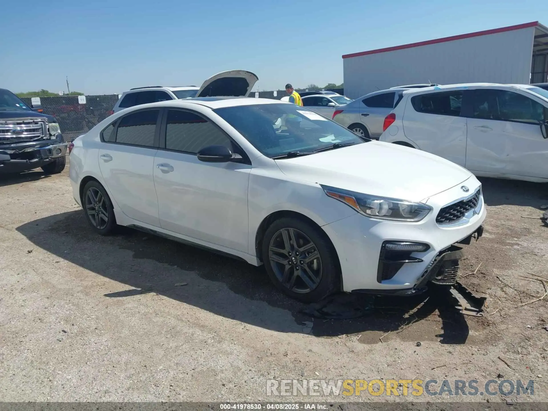 1 Photograph of a damaged car 3KPF34AD2ME299627 KIA FORTE 2021