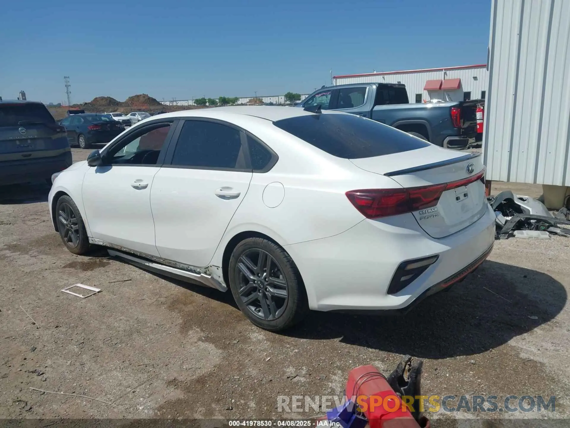 3 Photograph of a damaged car 3KPF34AD2ME299627 KIA FORTE 2021