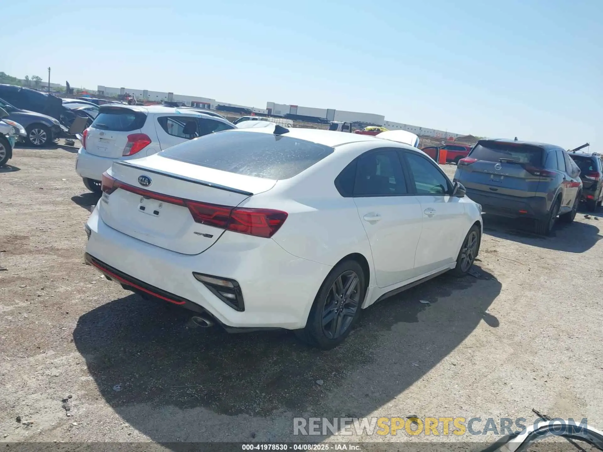 4 Photograph of a damaged car 3KPF34AD2ME299627 KIA FORTE 2021
