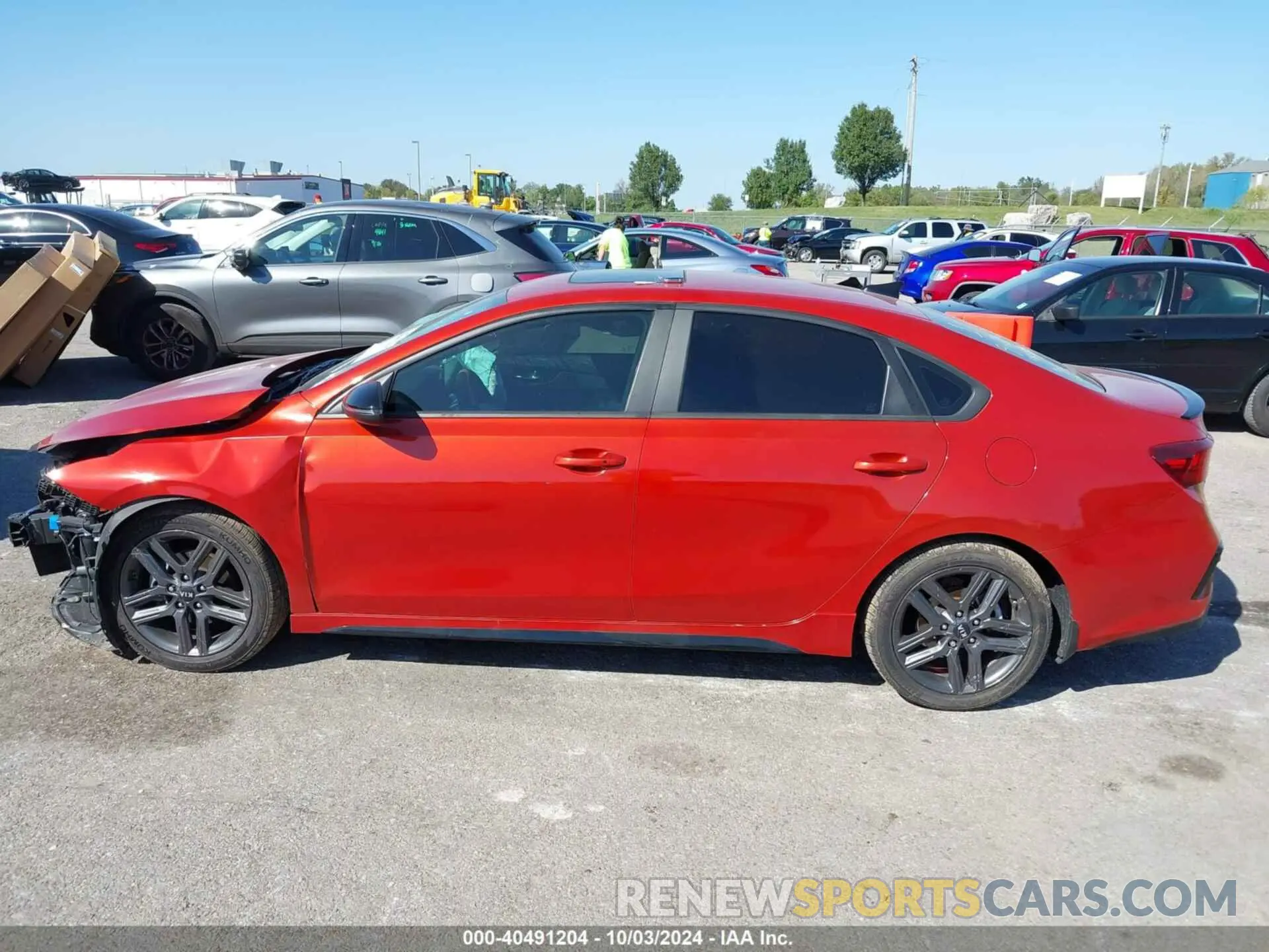 15 Photograph of a damaged car 3KPF34AD2ME326728 KIA FORTE 2021