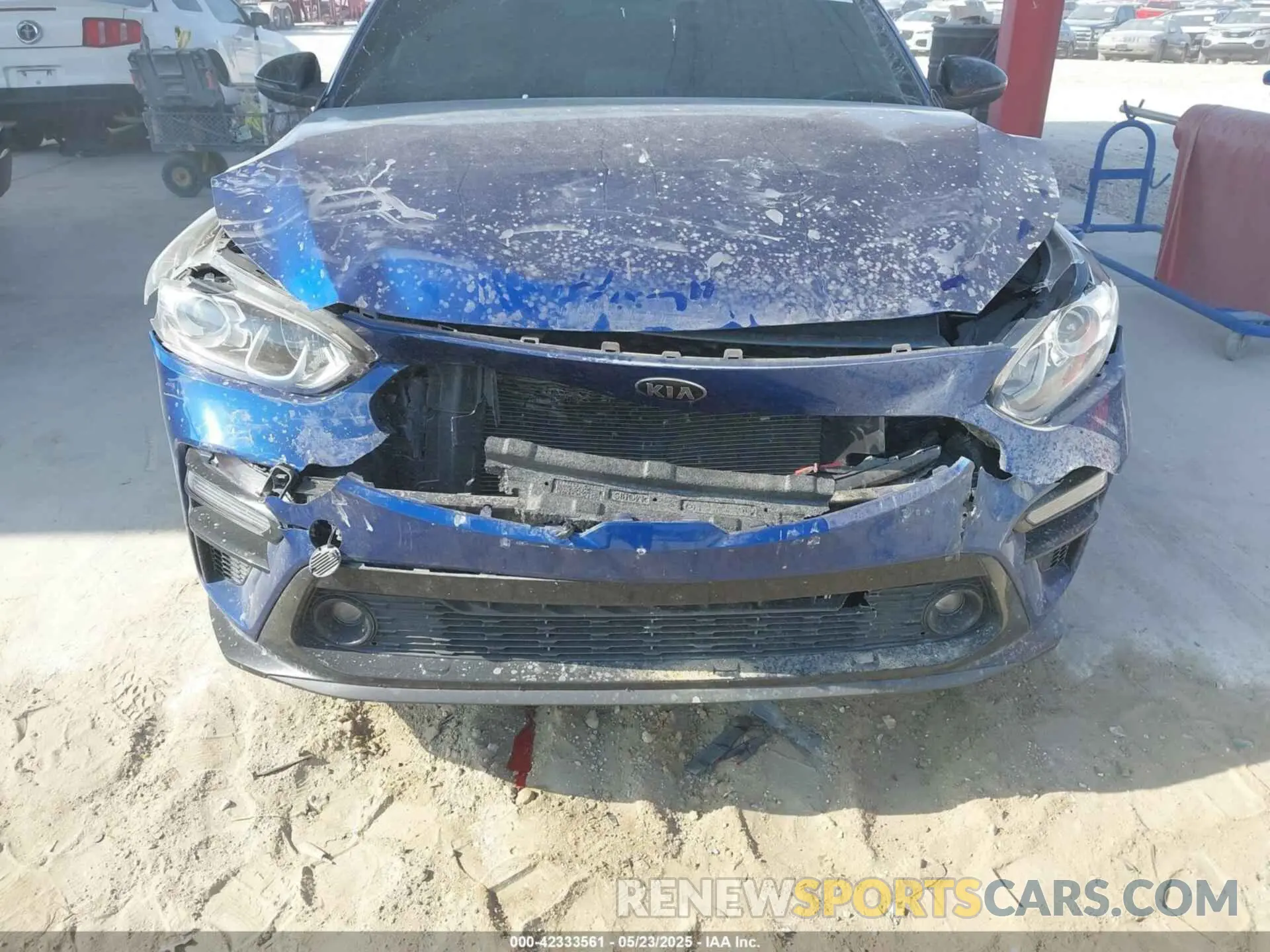 6 Photograph of a damaged car 3KPF34AD2ME386931 KIA FORTE 2021
