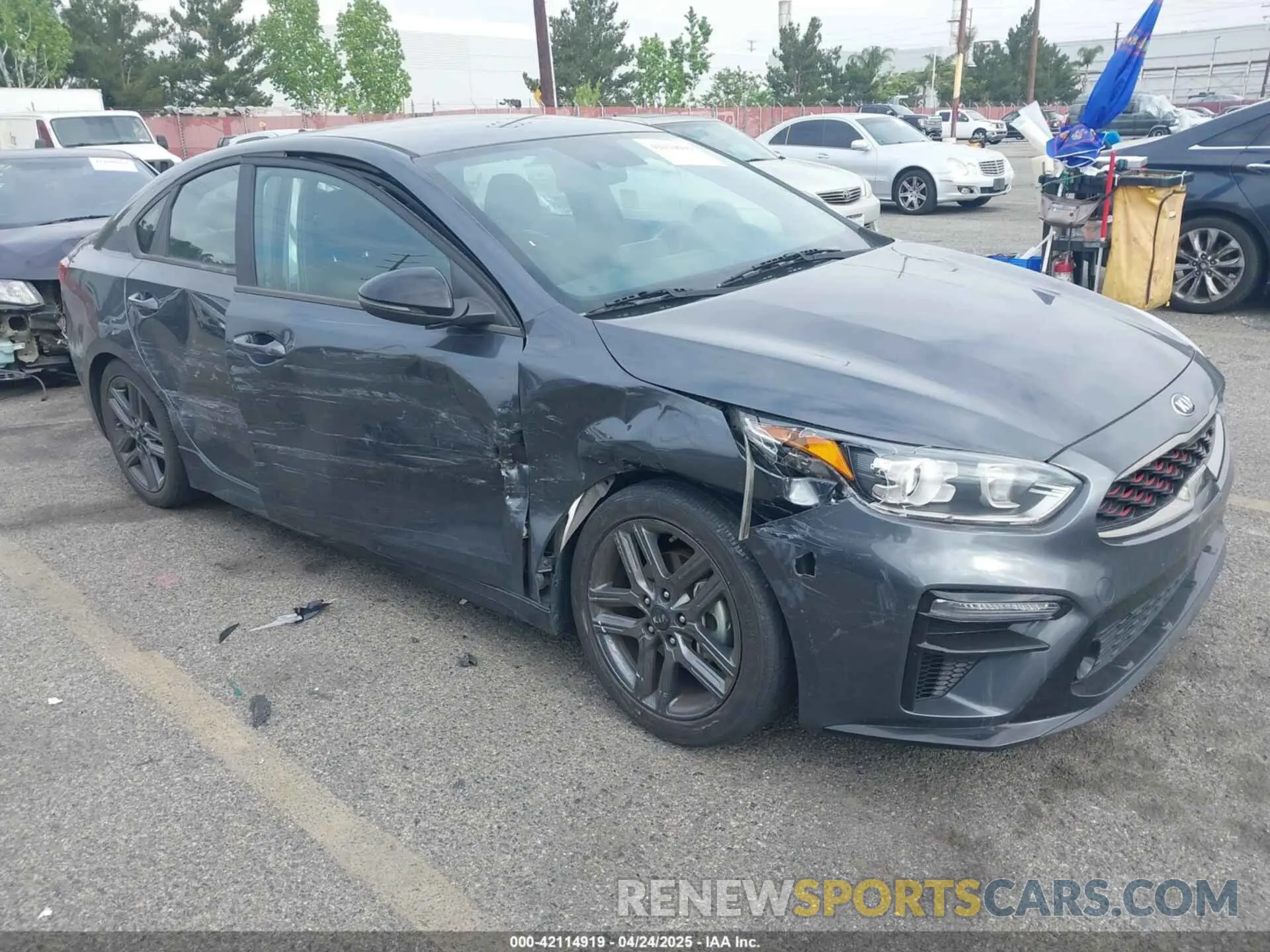 1 Фотография поврежденного автомобиля 3KPF34AD2ME408748 KIA FORTE 2021