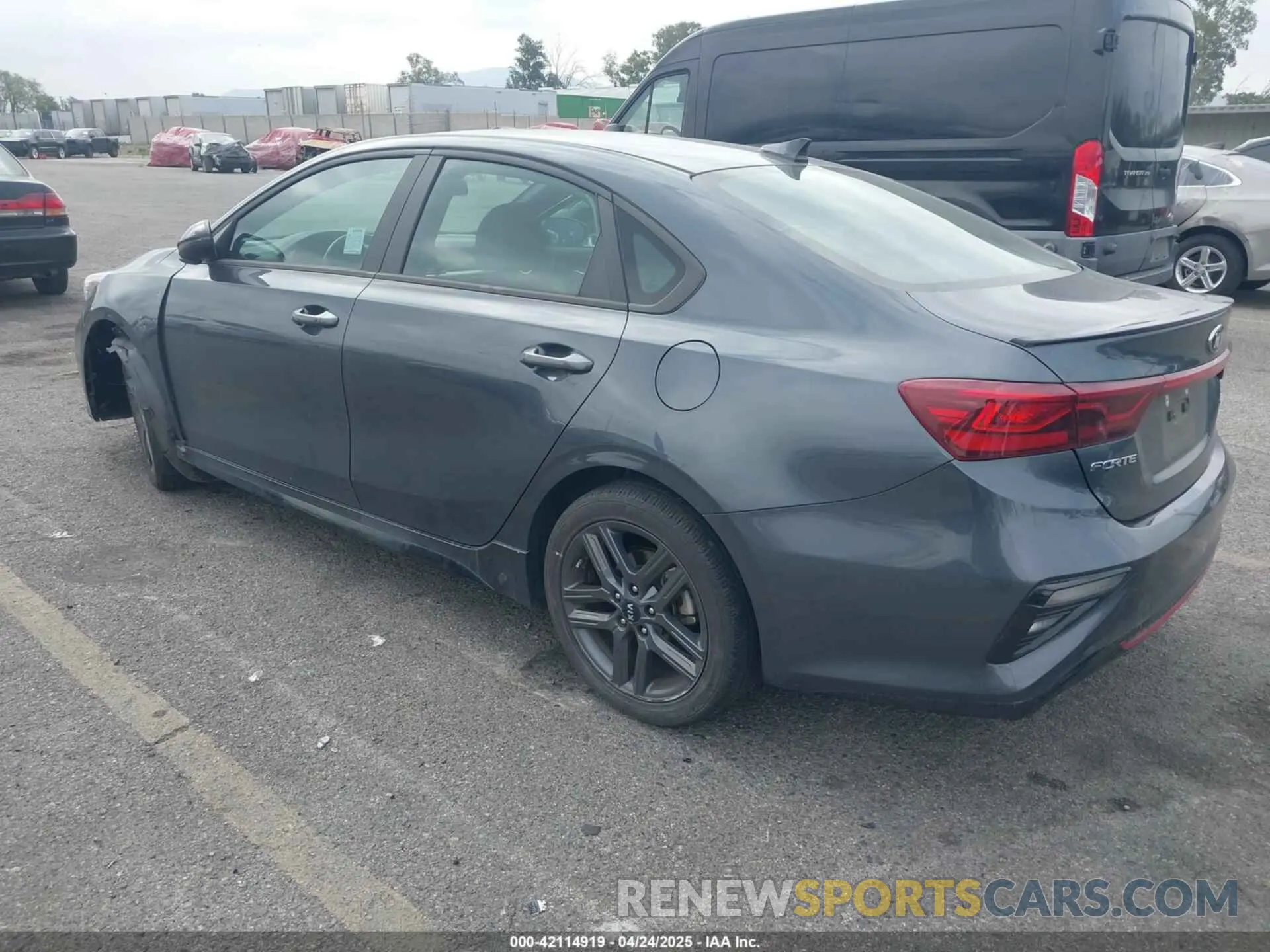 3 Фотография поврежденного автомобиля 3KPF34AD2ME408748 KIA FORTE 2021