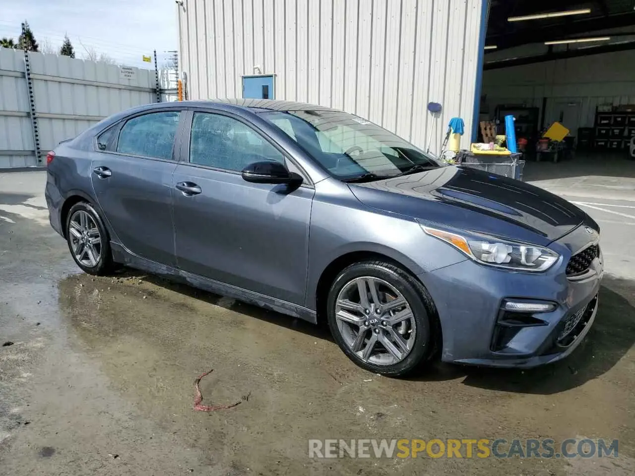 4 Photograph of a damaged car 3KPF34AD3ME268421 KIA FORTE 2021