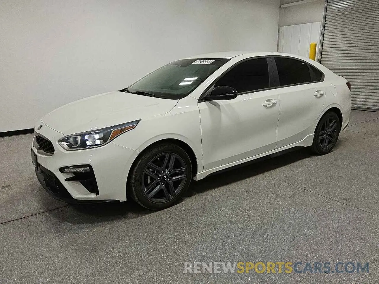 1 Photograph of a damaged car 3KPF34AD3ME301790 KIA FORTE 2021