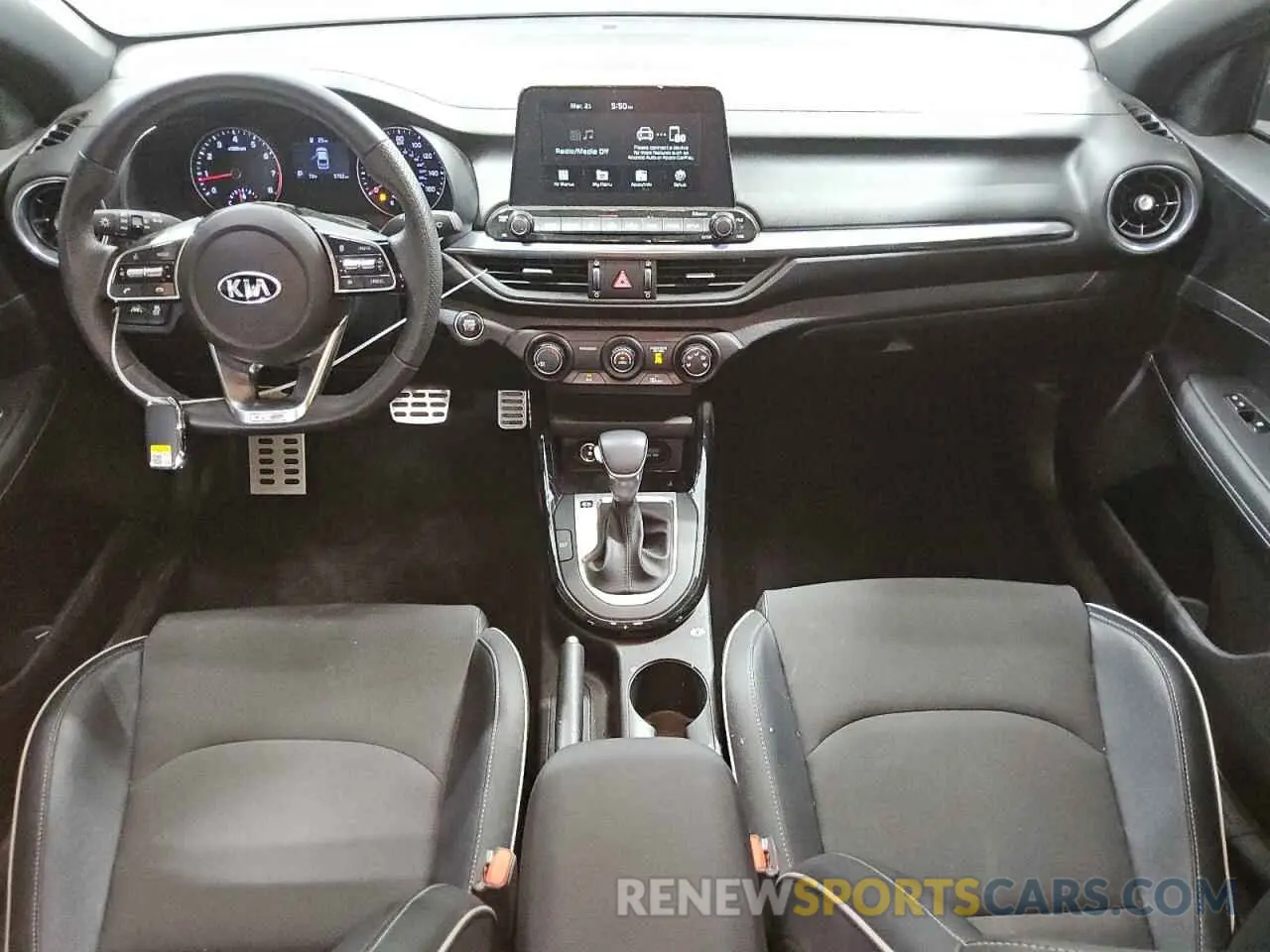 8 Photograph of a damaged car 3KPF34AD3ME301790 KIA FORTE 2021