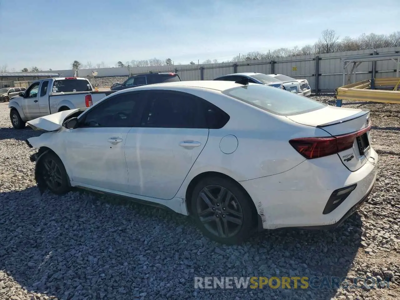 2 Photograph of a damaged car 3KPF34AD3ME402716 KIA FORTE 2021