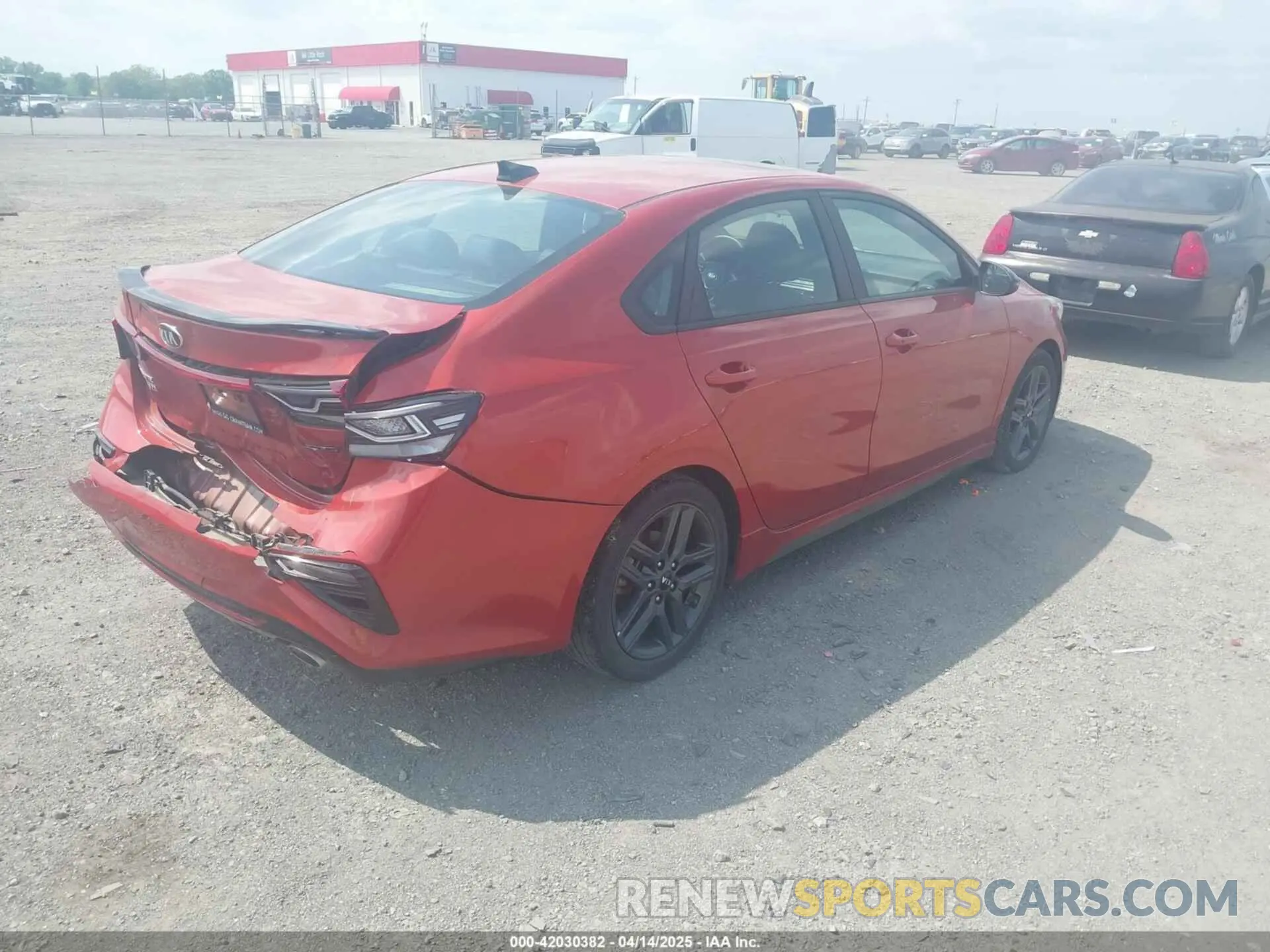 4 Фотография поврежденного автомобиля 3KPF34AD3ME416504 KIA FORTE 2021