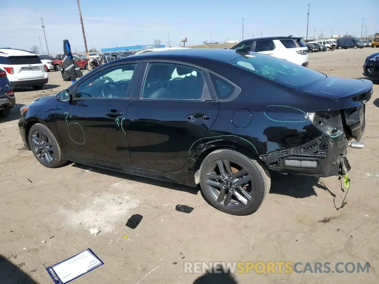 2 Photograph of a damaged car 3KPF34AD4ME276642 KIA FORTE 2021
